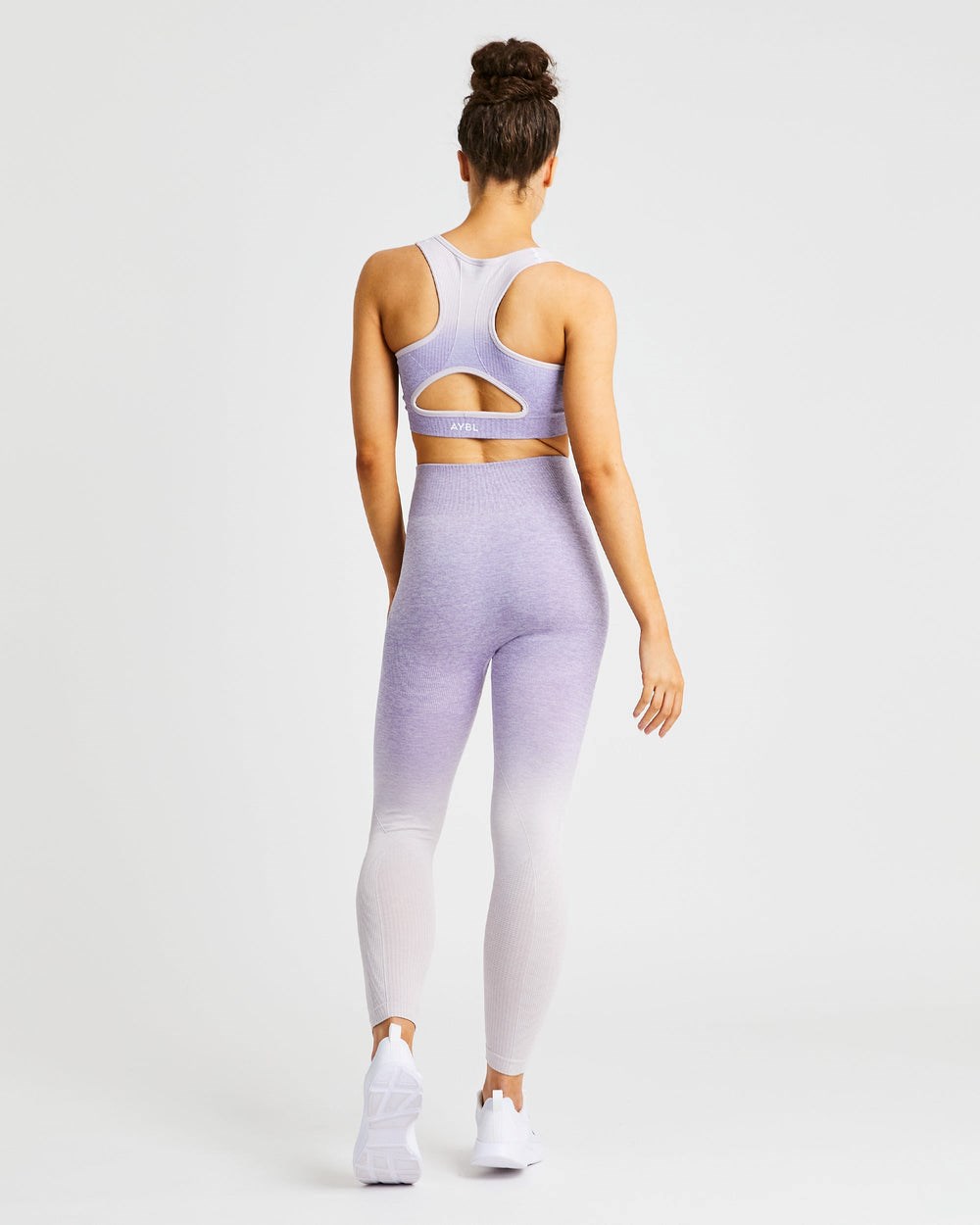 AYBL Pulse Ombré Seamless Leggings Lilac | 1470296-CJ