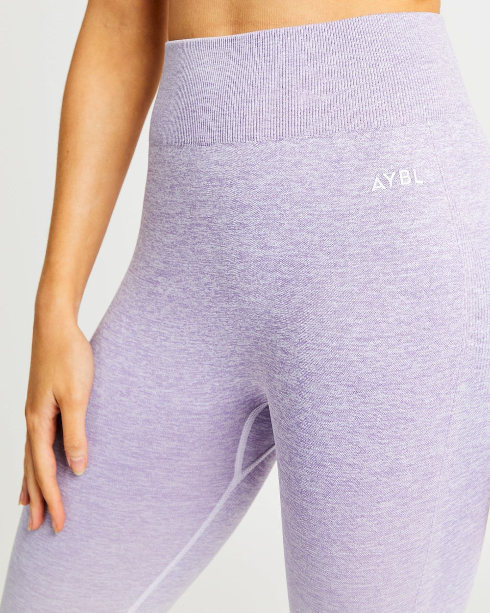 AYBL Pulse Ombré Seamless Leggings Lilac | 1470296-CJ