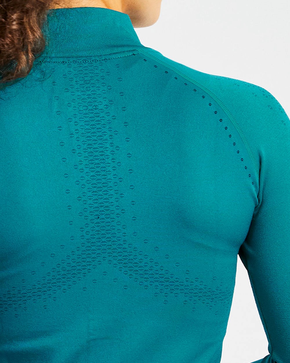 AYBL Ignite Seamless Zip Jacket Hyper Teal | 2476859-PH