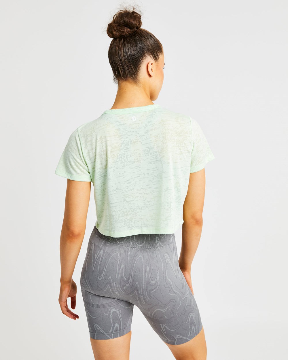 AYBL Velocity Crop T Shirt Mintgroen | 2045683-AY