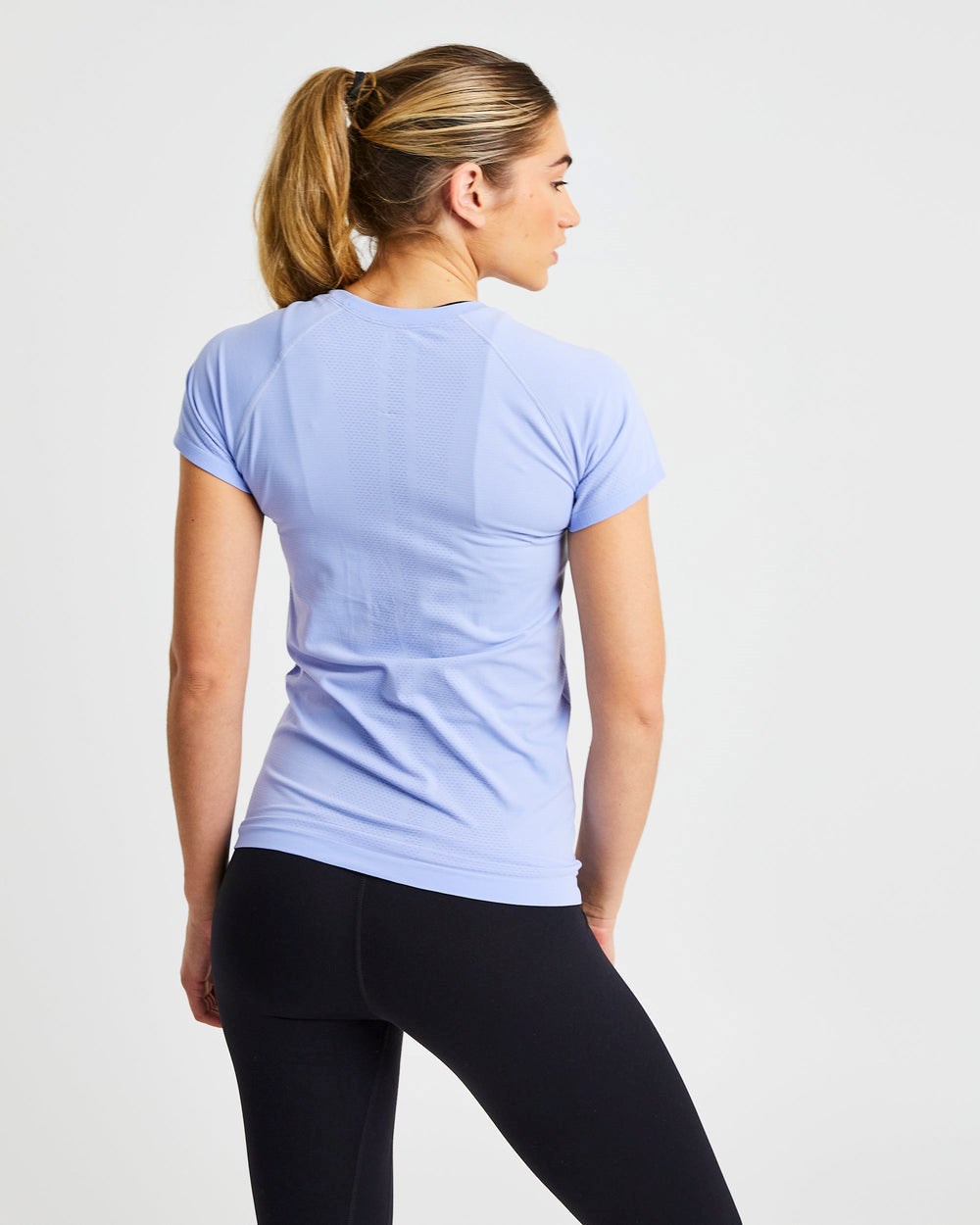 AYBL Embrace Seamless T Shirt Blauw | 3092547-RL