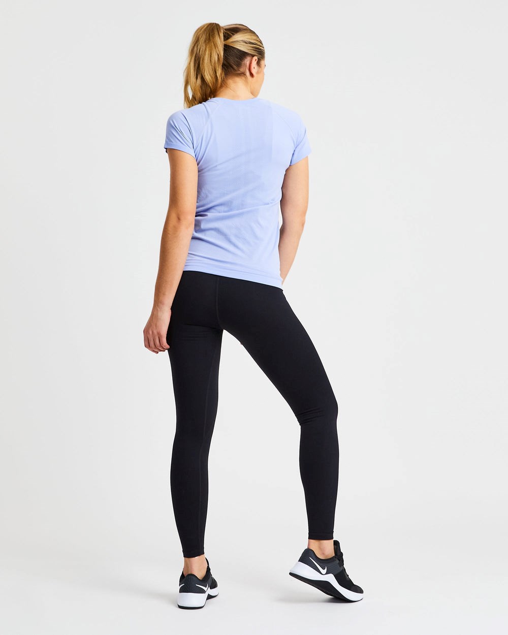 AYBL Embrace Seamless T Shirt Blauw | 3092547-RL