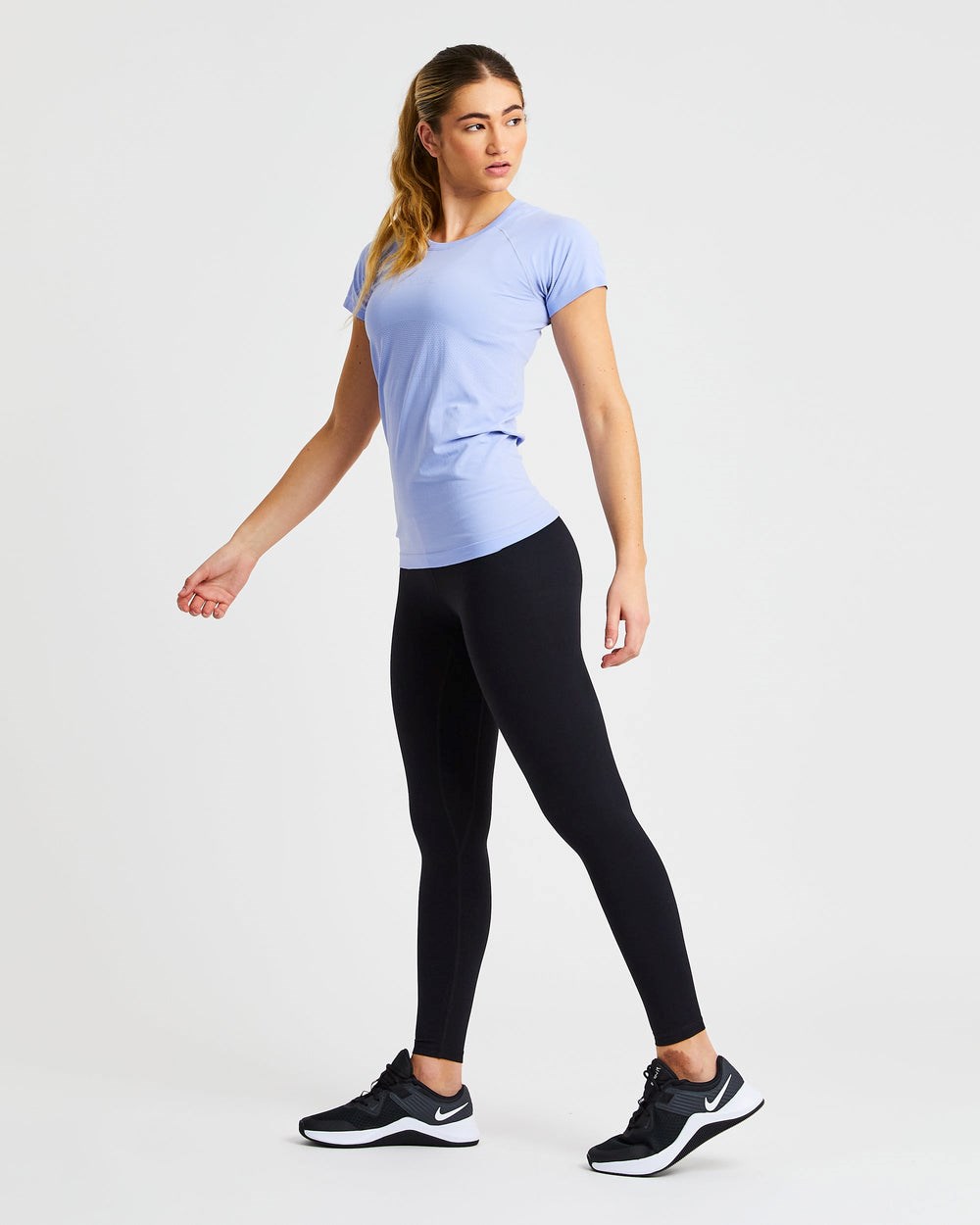 AYBL Embrace Seamless T Shirt Blauw | 3092547-RL