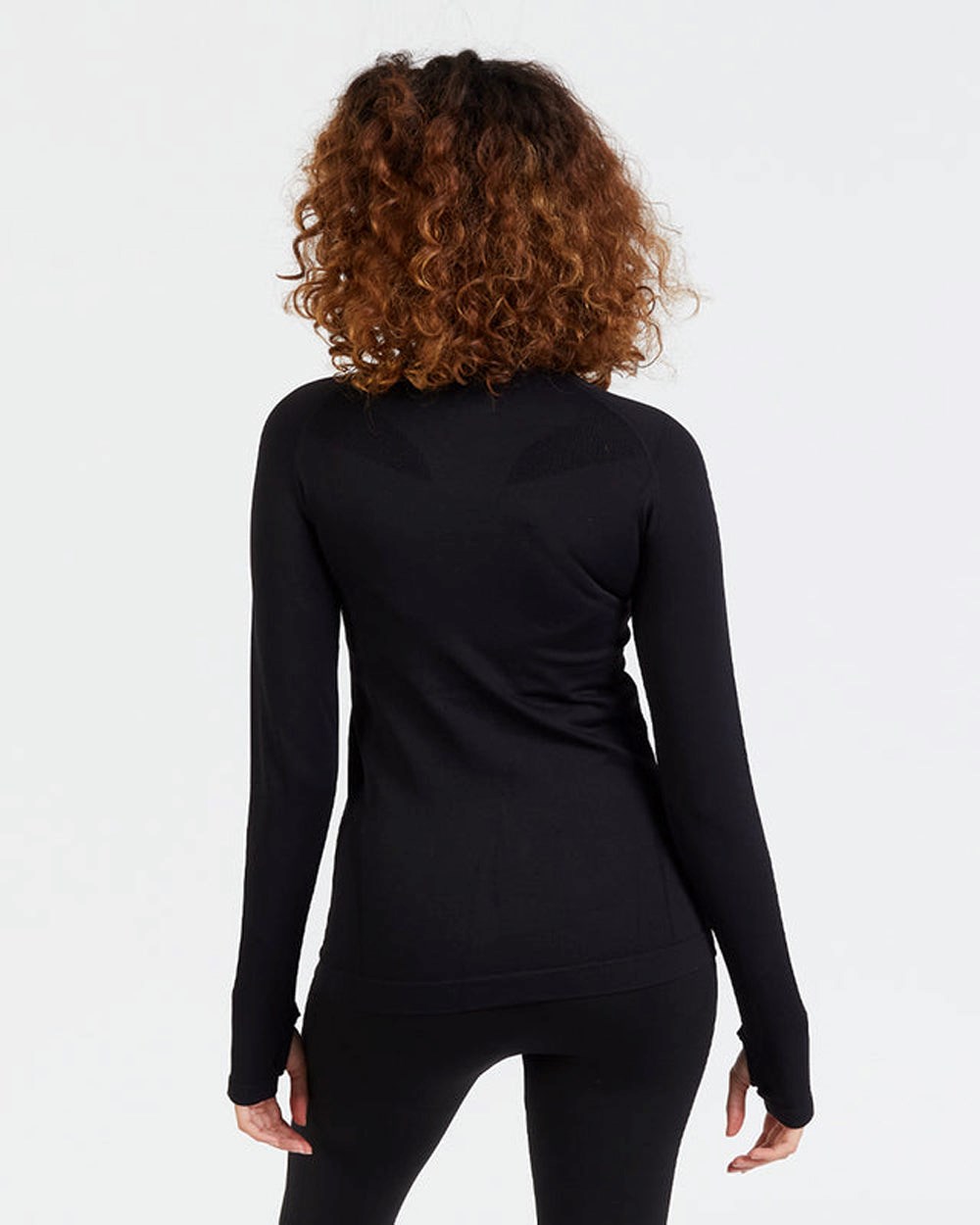 AYBL Motion Seamless Long Sleeve Top Zwart | 3980264-HZ