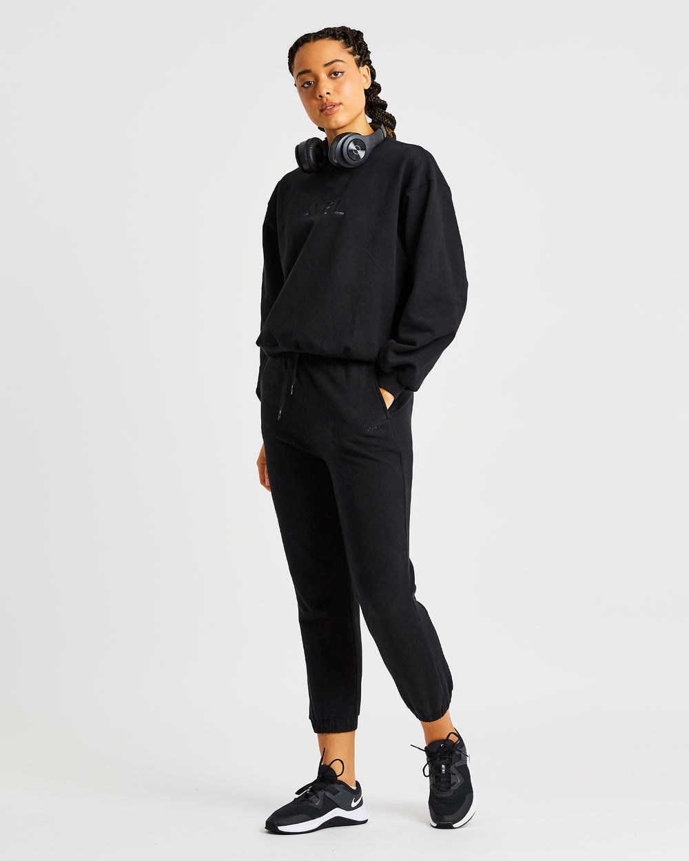 AYBL Everyday Oversized Trui Zwart | 5239107-GE