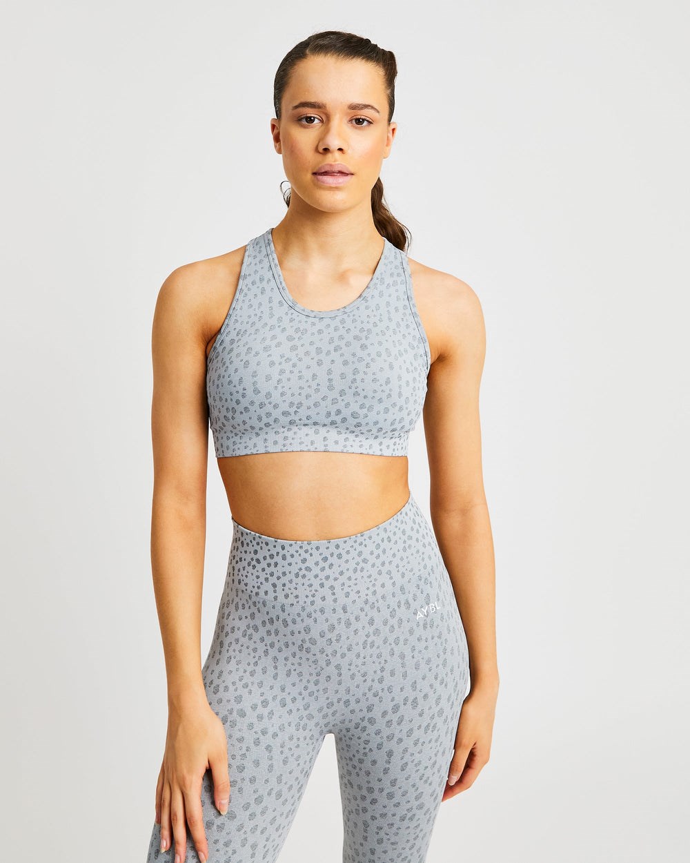 AYBL Evolve Speckle Seamless Sports Bra Lichtgrijs | 6852014-IX