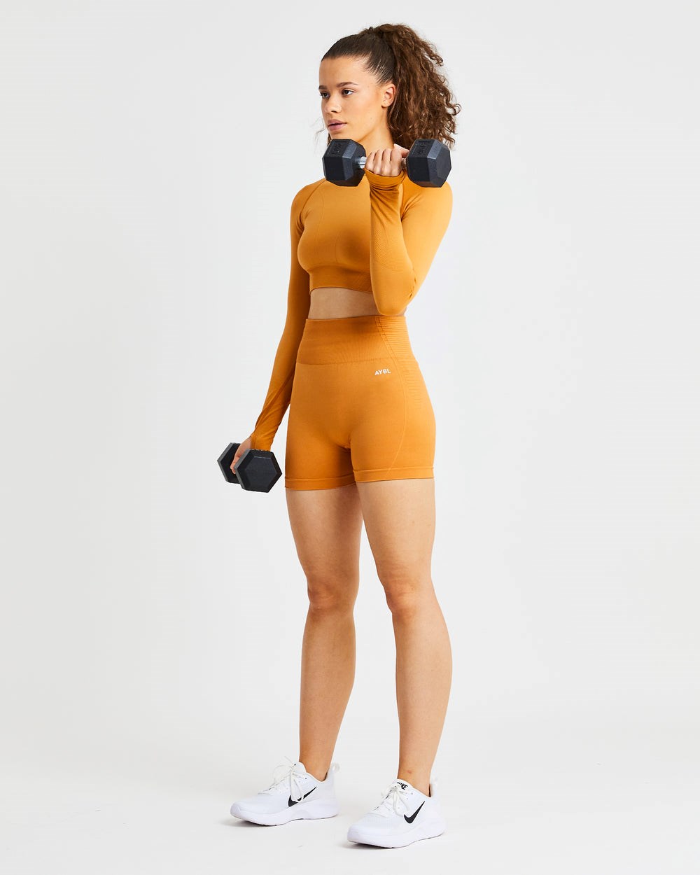 AYBL Balance V2 Seamless Shorts Oranje | 5821493-UW