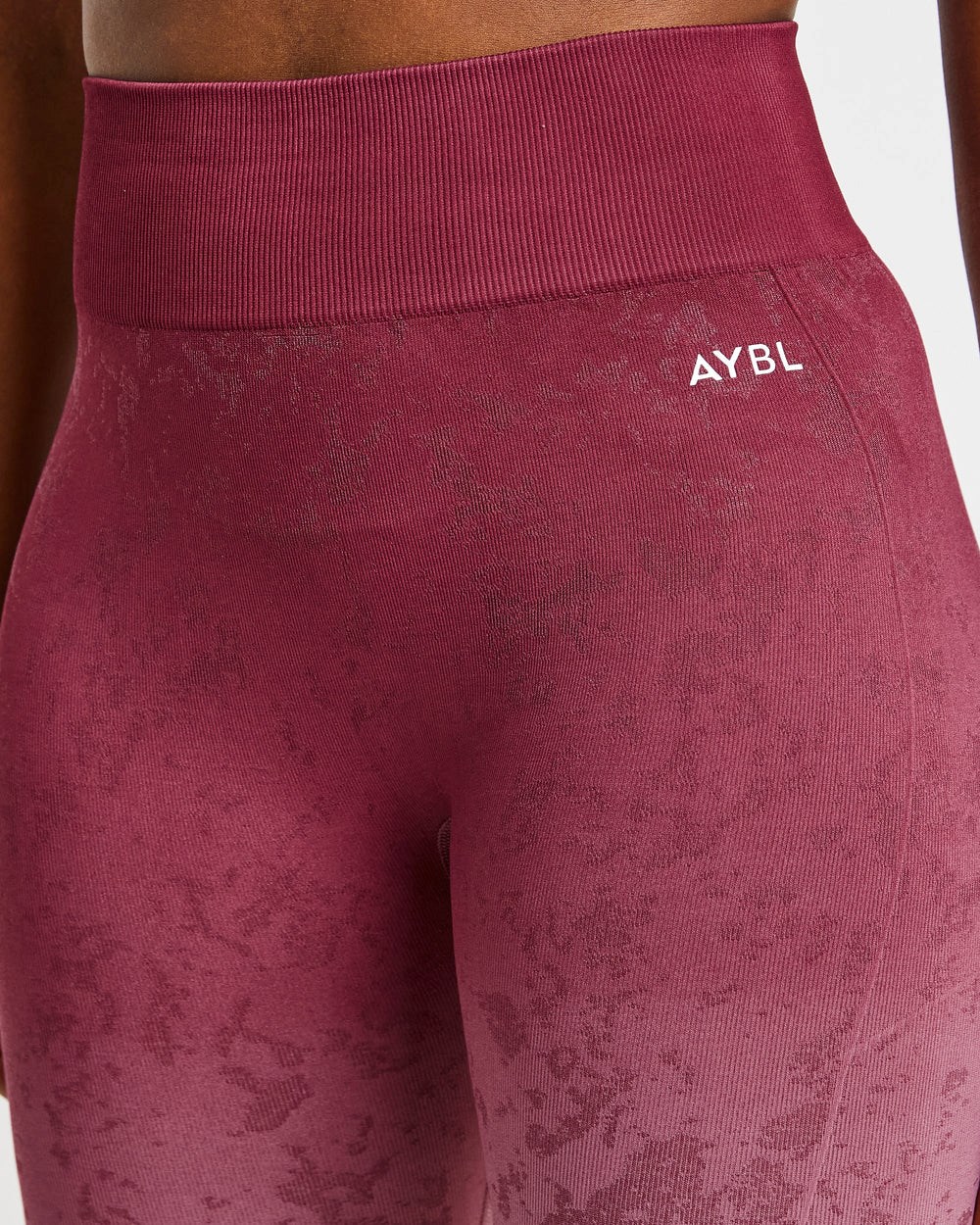 AYBL Flare Seamless Leggings Plum | 9457216-LY