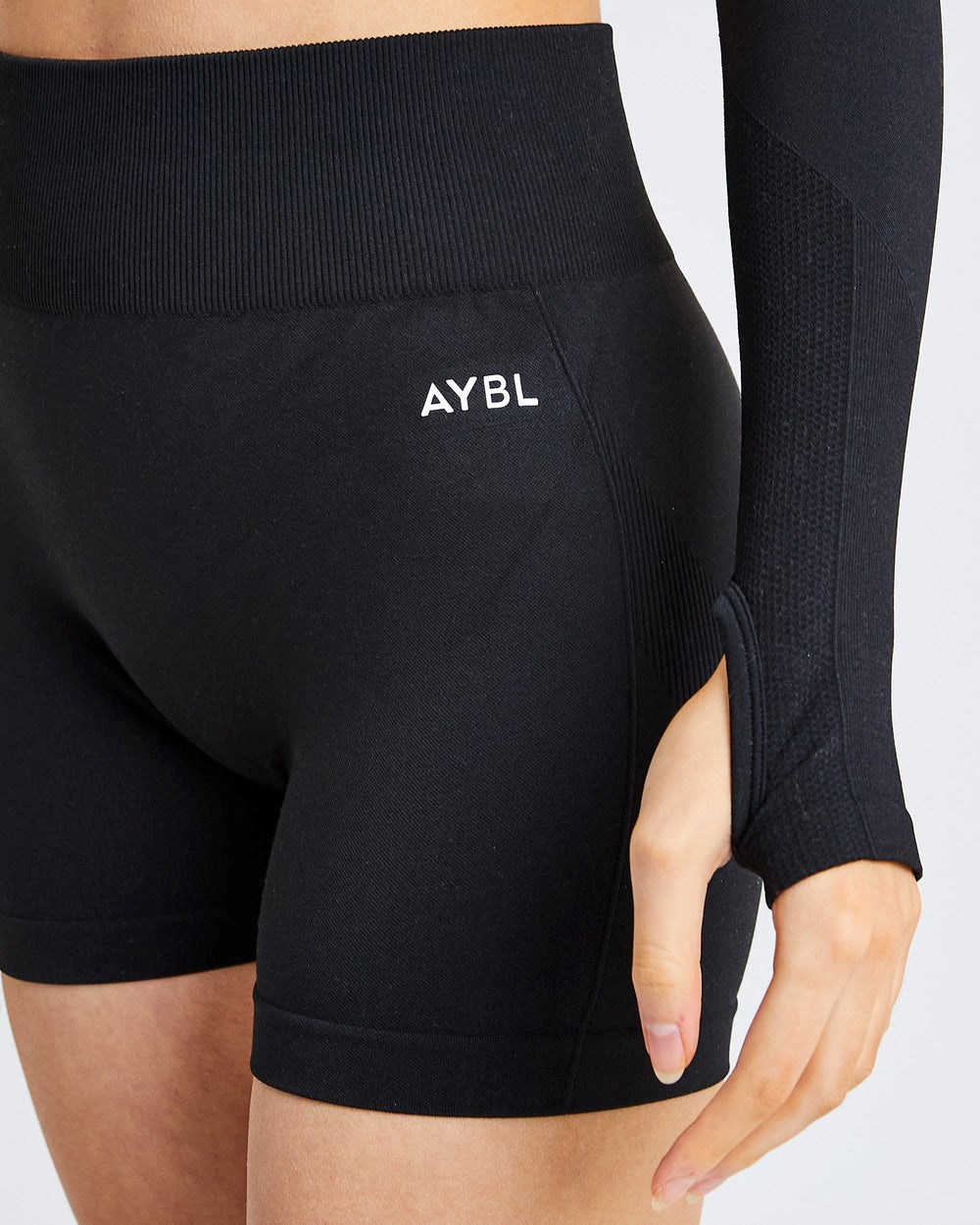 AYBL Pulse Seamless Shorts Zwart | 6140958-WH