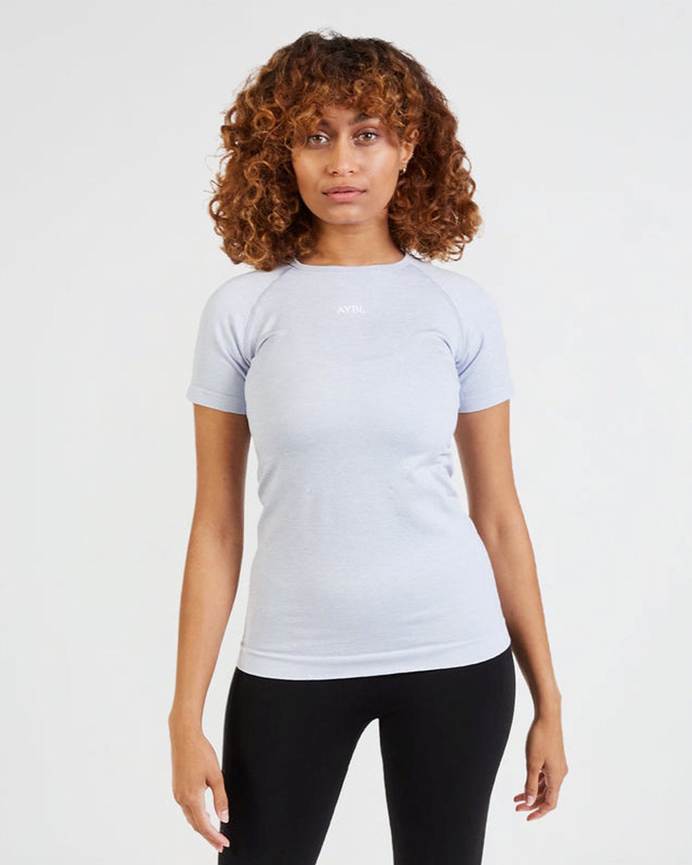 AYBL Motion Seamless T Shirt Blauw | 5320471-NJ