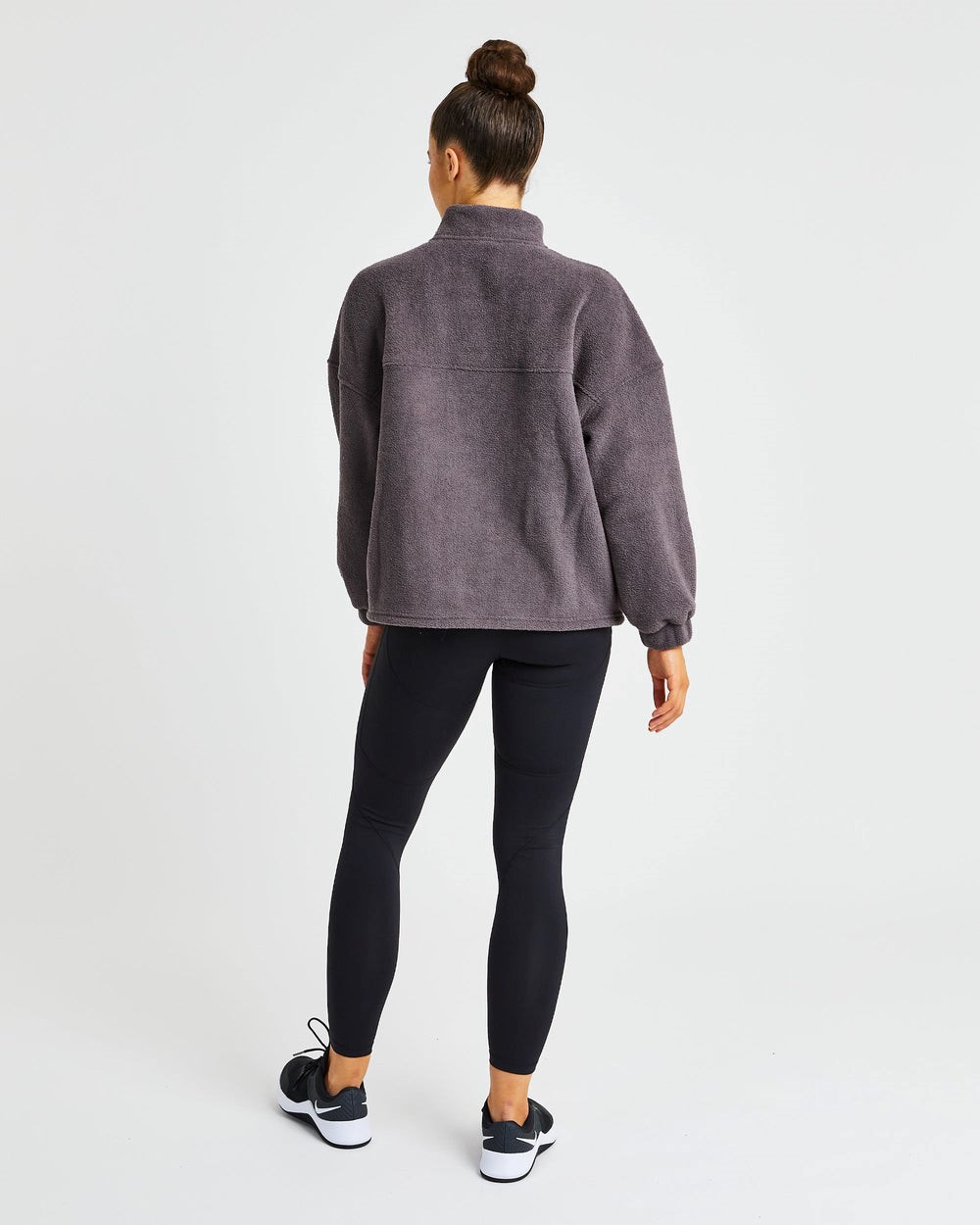 AYBL Effortless Oversized Fleece Charcoal | 0168297-NY