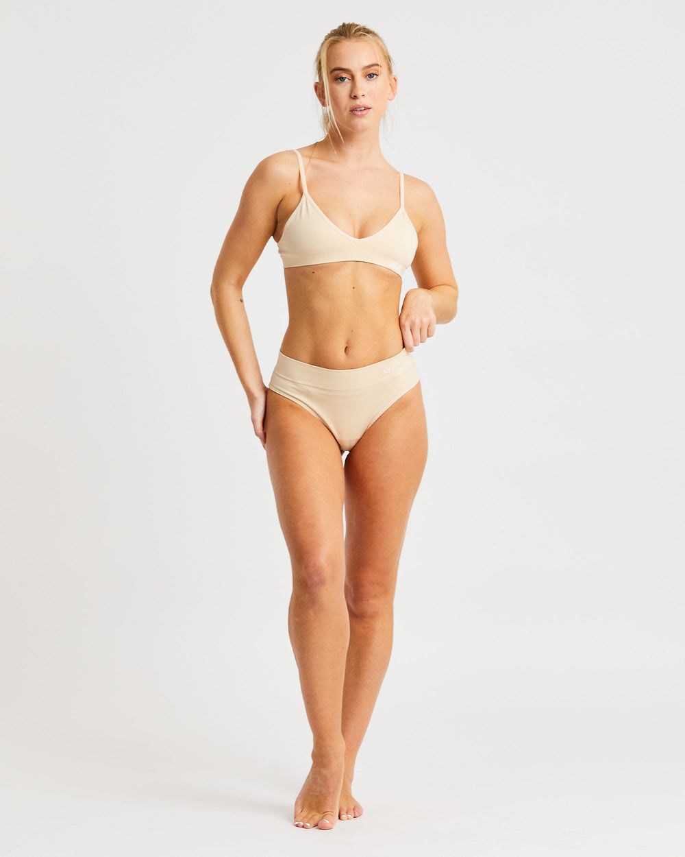 AYBL Seamless High Rise String Nude | 1874693-FR