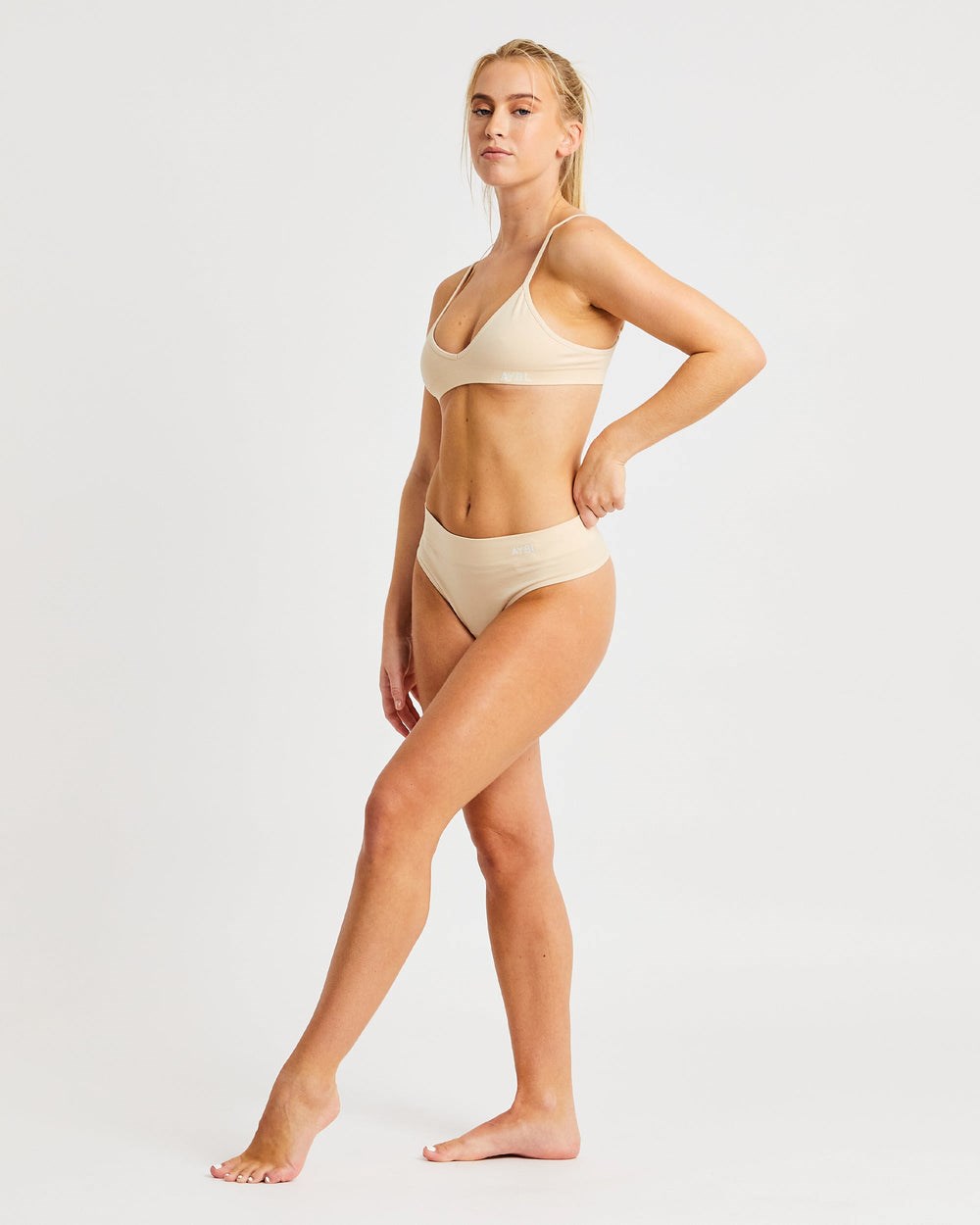 AYBL Seamless High Rise String Nude | 1874693-FR