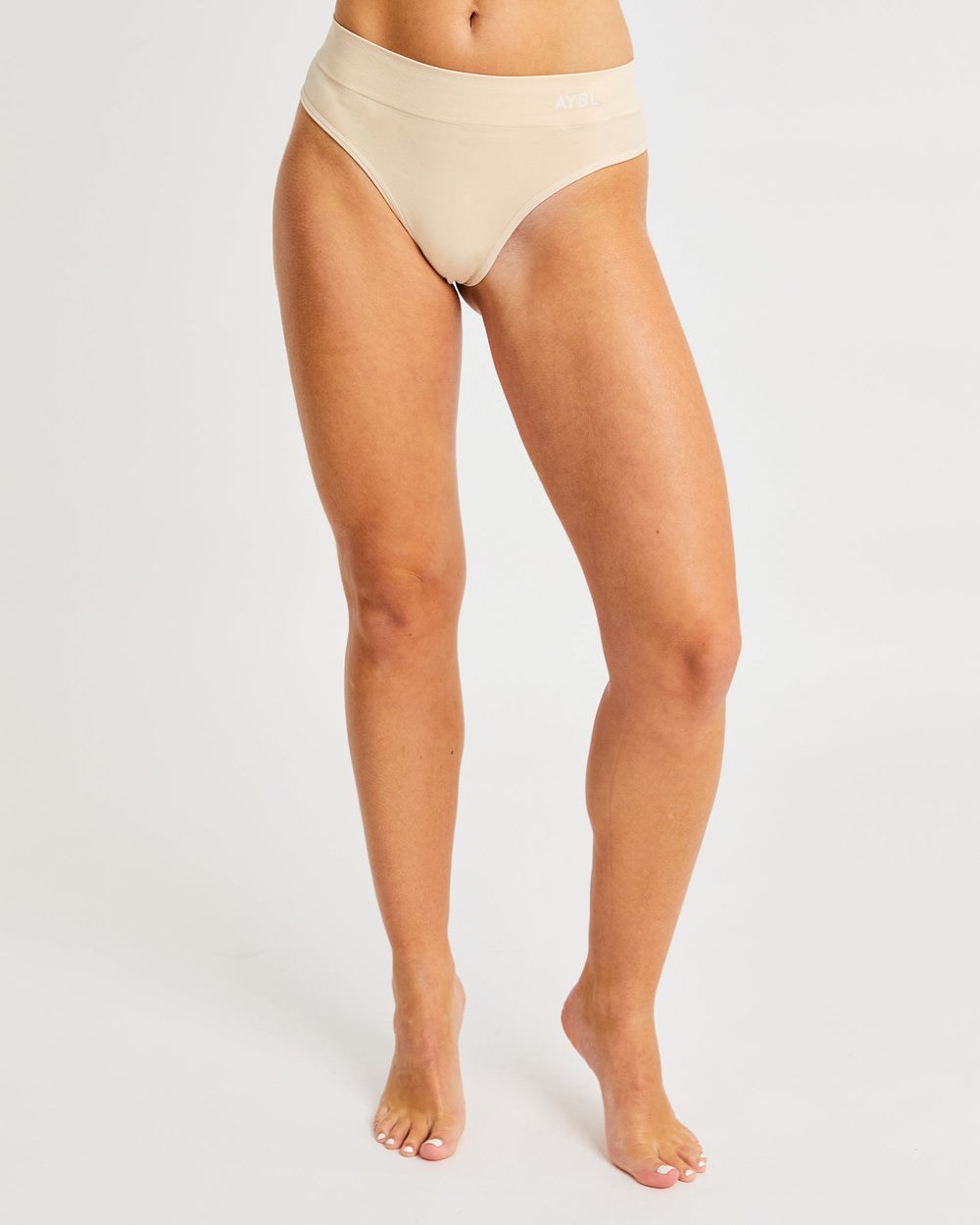 AYBL Seamless High Rise String Nude | 1874693-FR