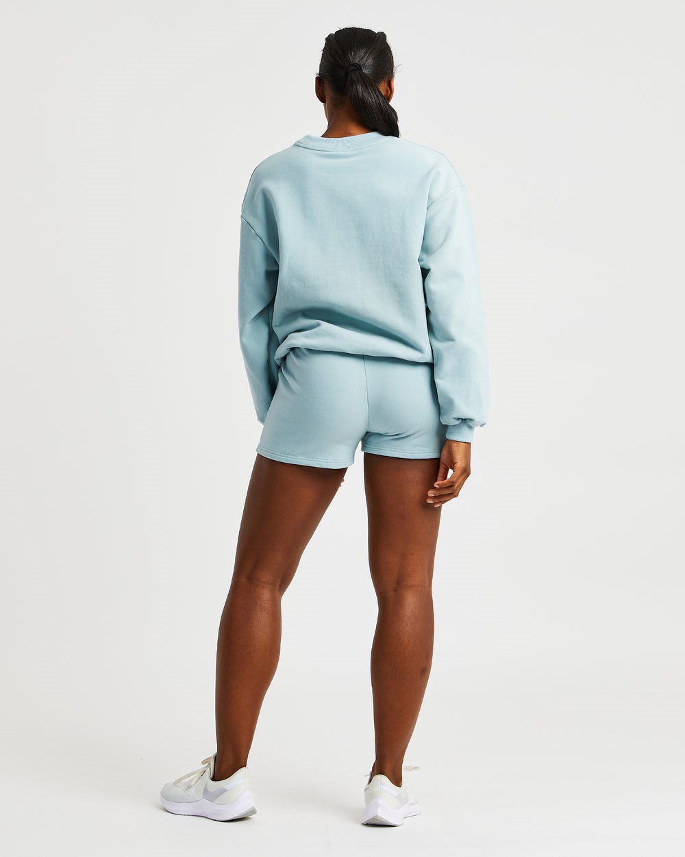 AYBL Everyday Oversized Shorts Soft Sage | 1970385-HJ