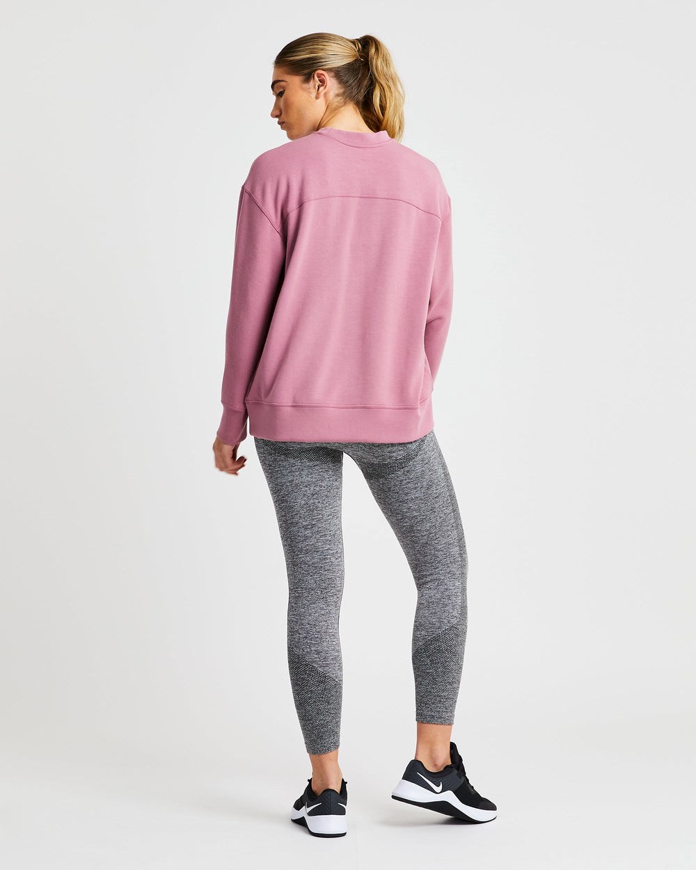 AYBL Oversized Jumper Roze Roze | 2495387-VQ