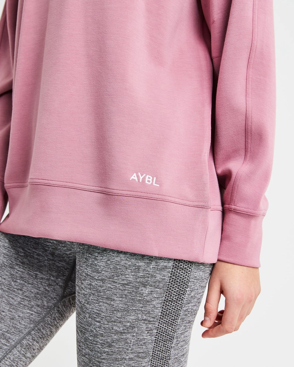 AYBL Oversized Jumper Roze Roze | 2495387-VQ