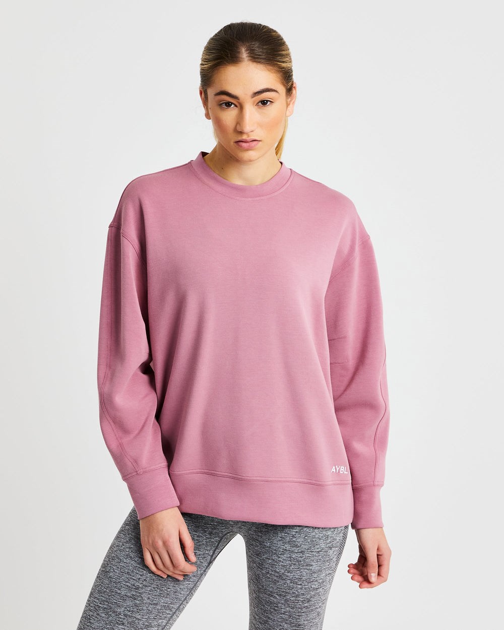 AYBL Oversized Jumper Roze Roze | 2495387-VQ