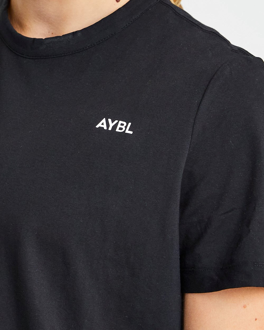 AYBL Everyday Oversized T Shirt Zwart | 9237046-KQ