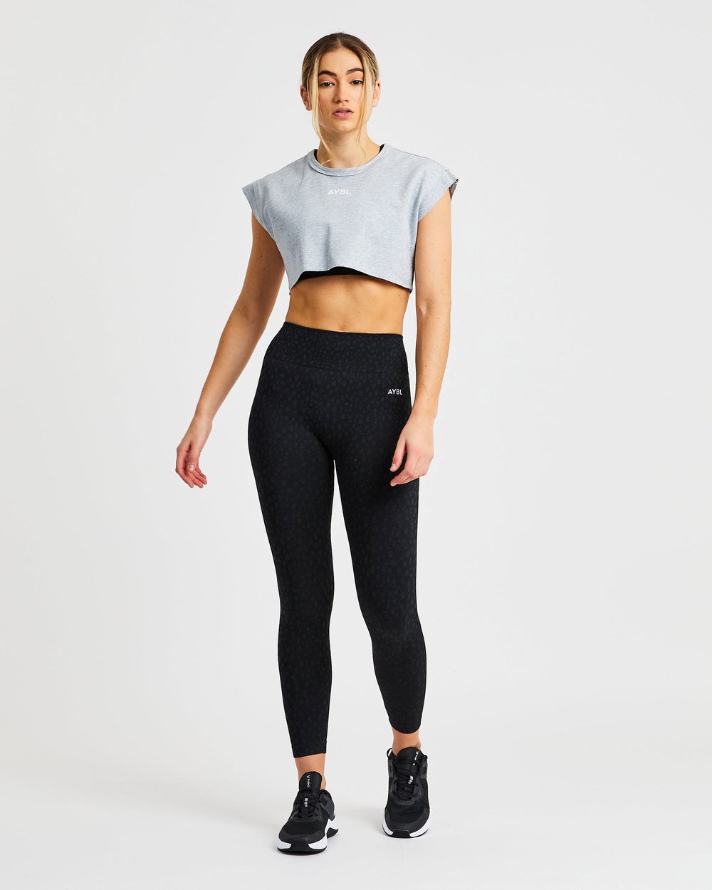 AYBL Training Crop Top Grijs | 1368705-YB