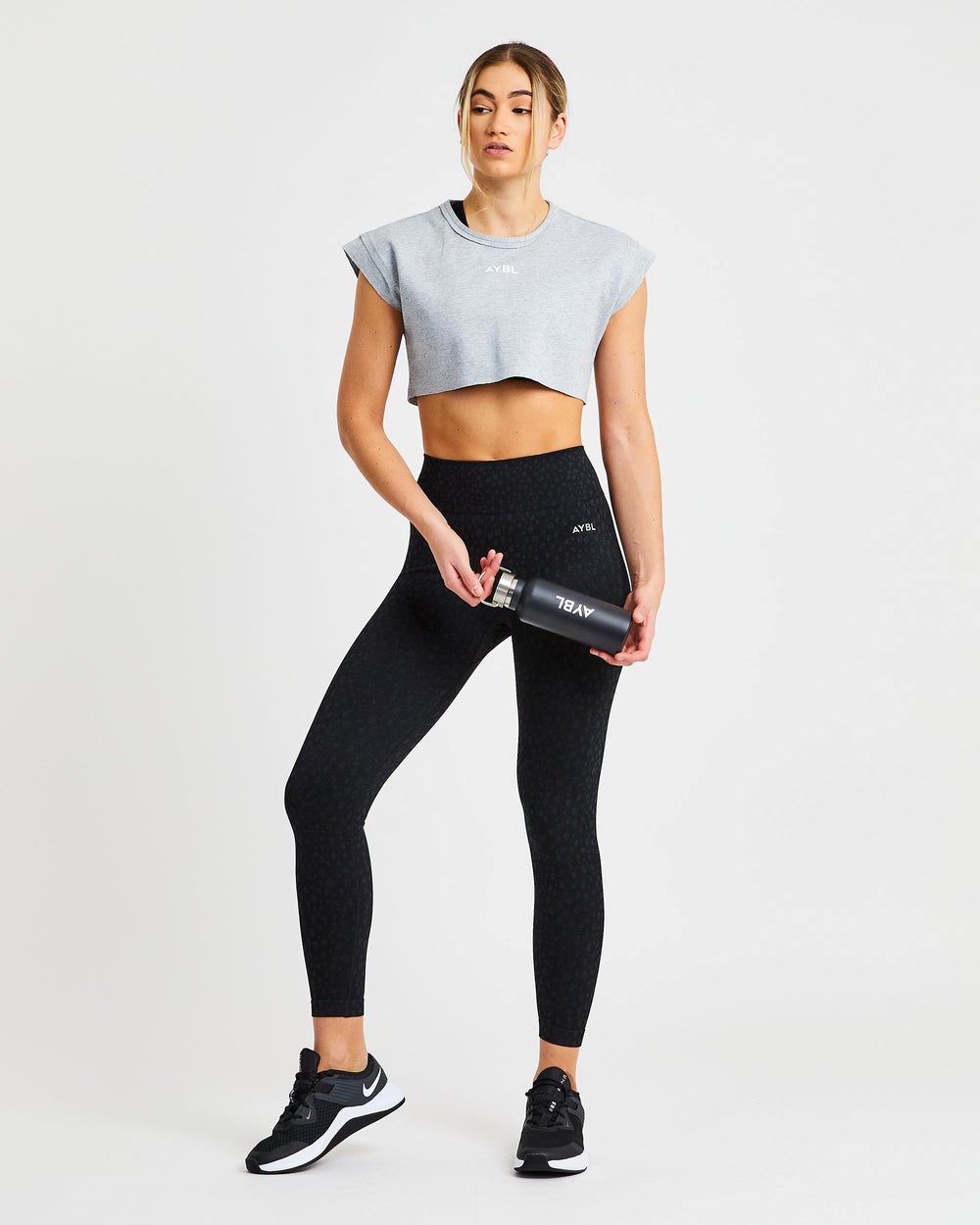 AYBL Training Crop Top Grijs | 1368705-YB