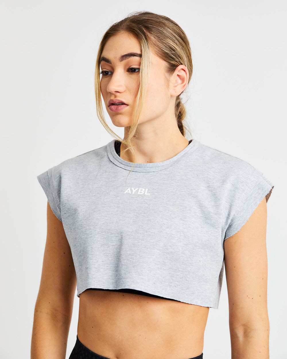 AYBL Training Crop Top Grijs | 1368705-YB