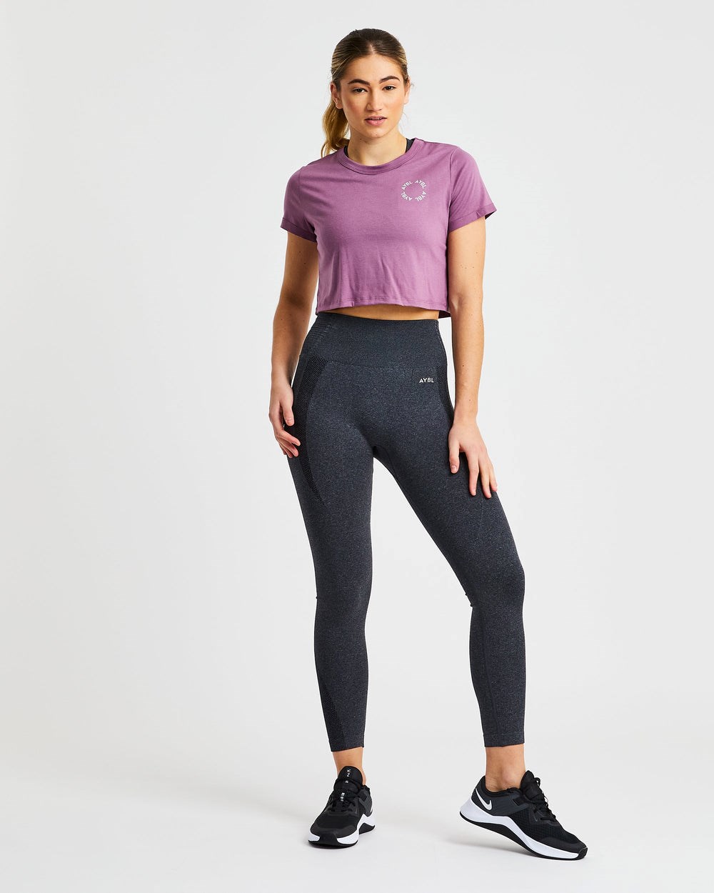 AYBL Element Crop Top Paars | 0938124-ZB