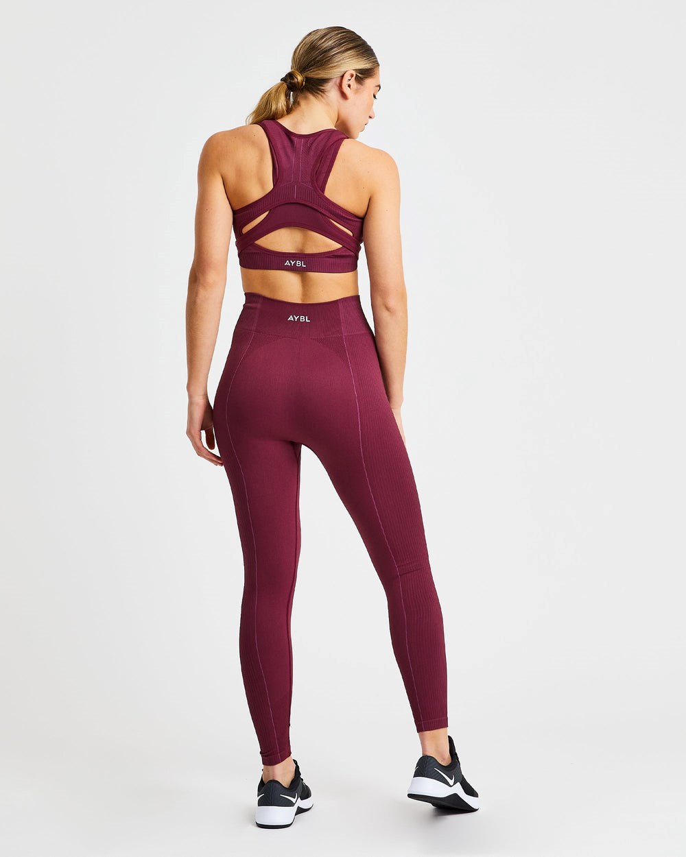 AYBL Reflex Seamless Leggings Plum | 6109724-JT