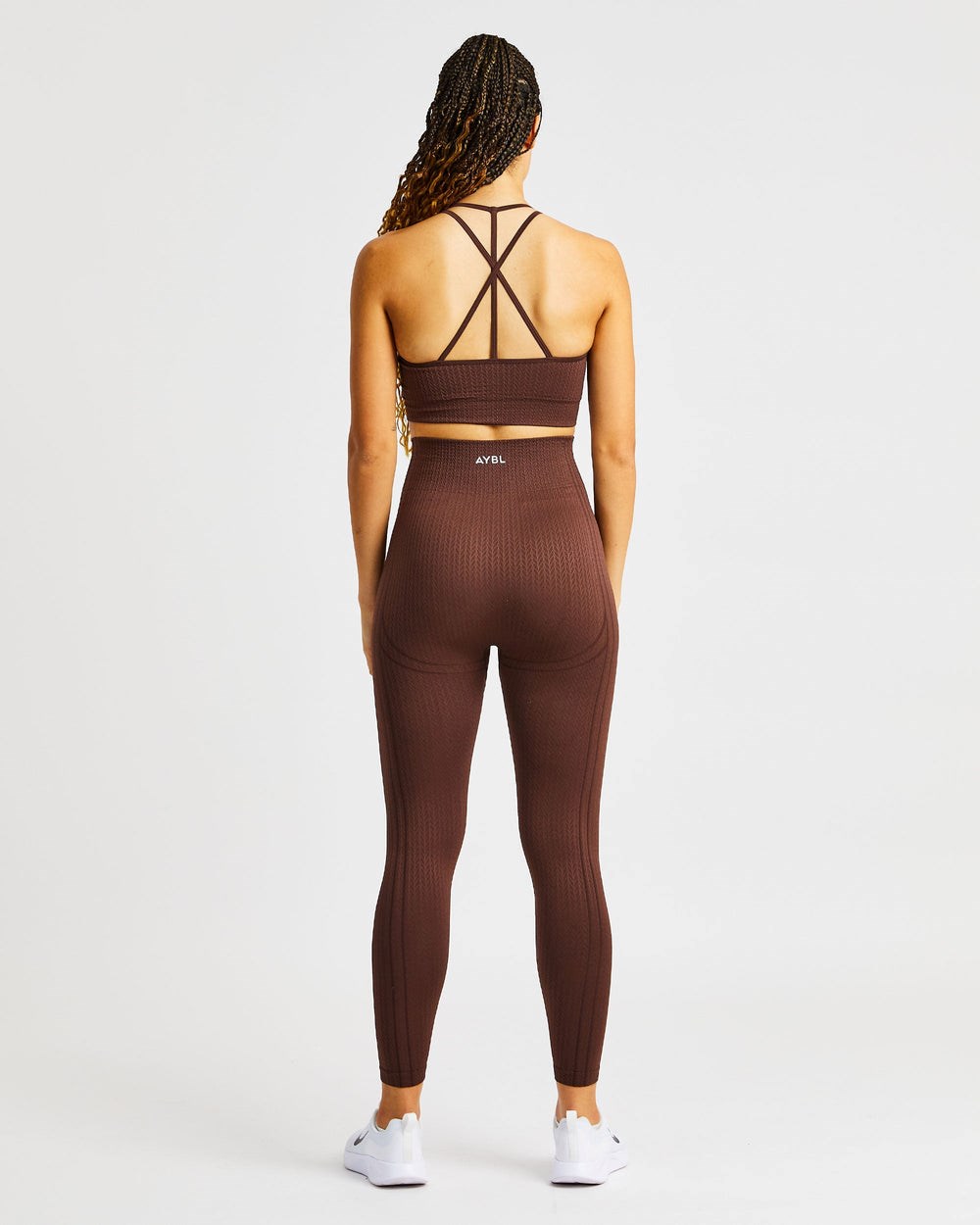 AYBL Luxe Seamless Crop Tank Top Bruin | 2756810-BE