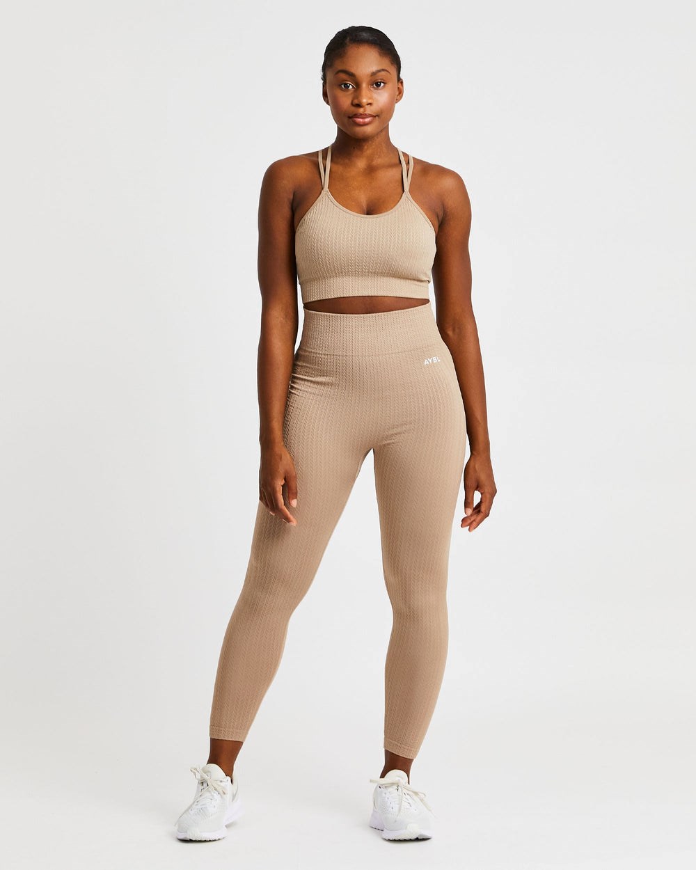 AYBL Luxe Seamless Sports Bra Mocha | 9078516-GV