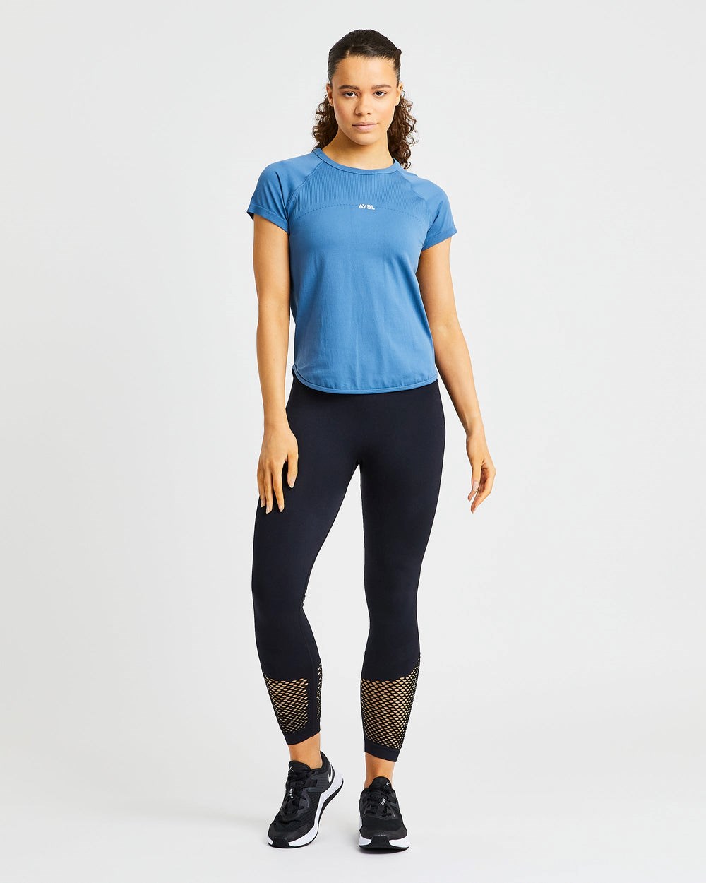 AYBL Reform Seamless T Shirt Blauw | 5274681-NS