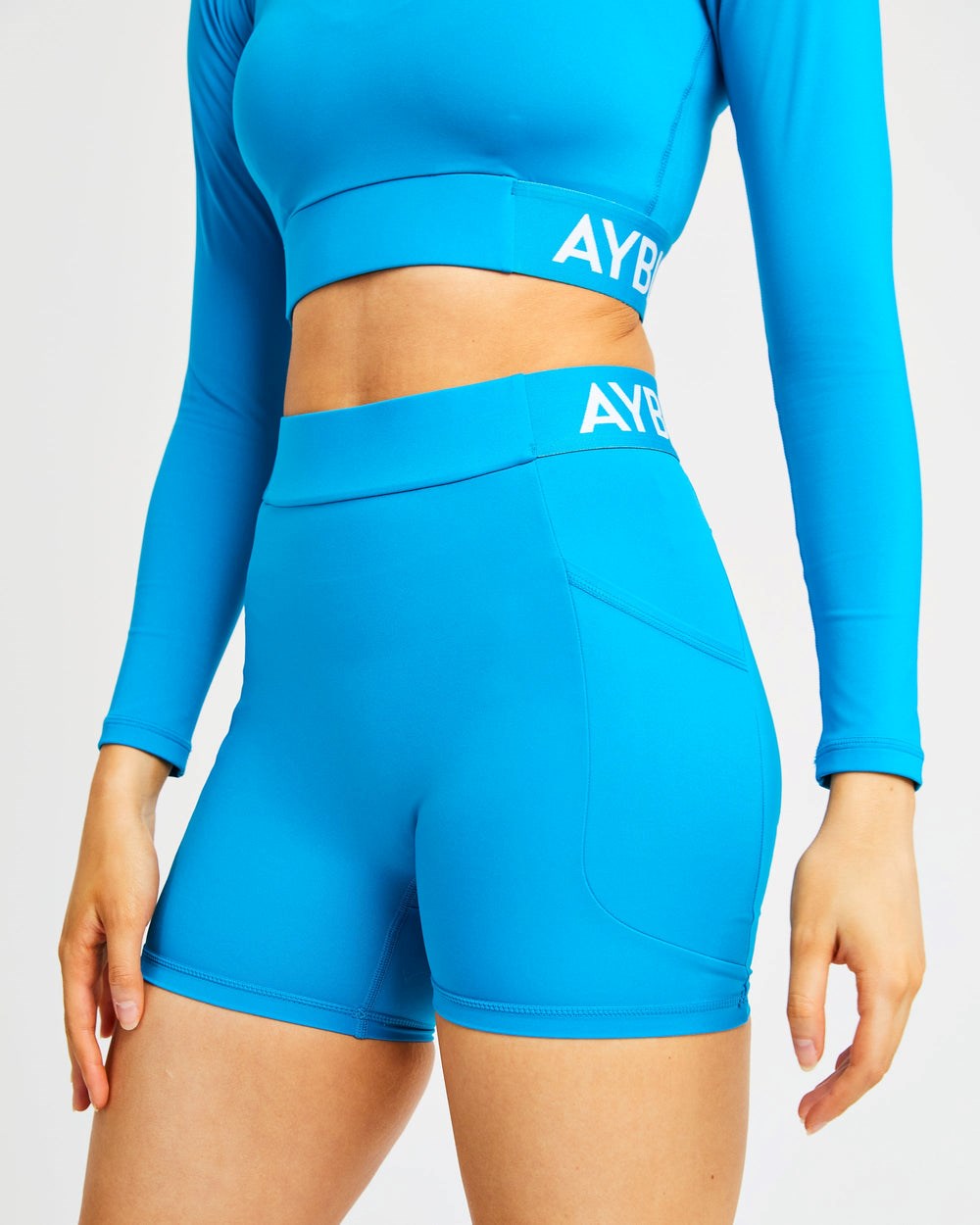 AYBL Training Shorts Aqua | 8907631-TH