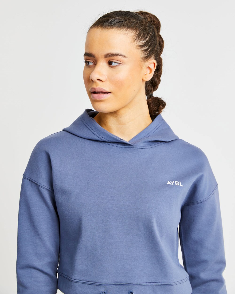 AYBL Everyday Drawcord Hoodie Blauw | 5906874-RG