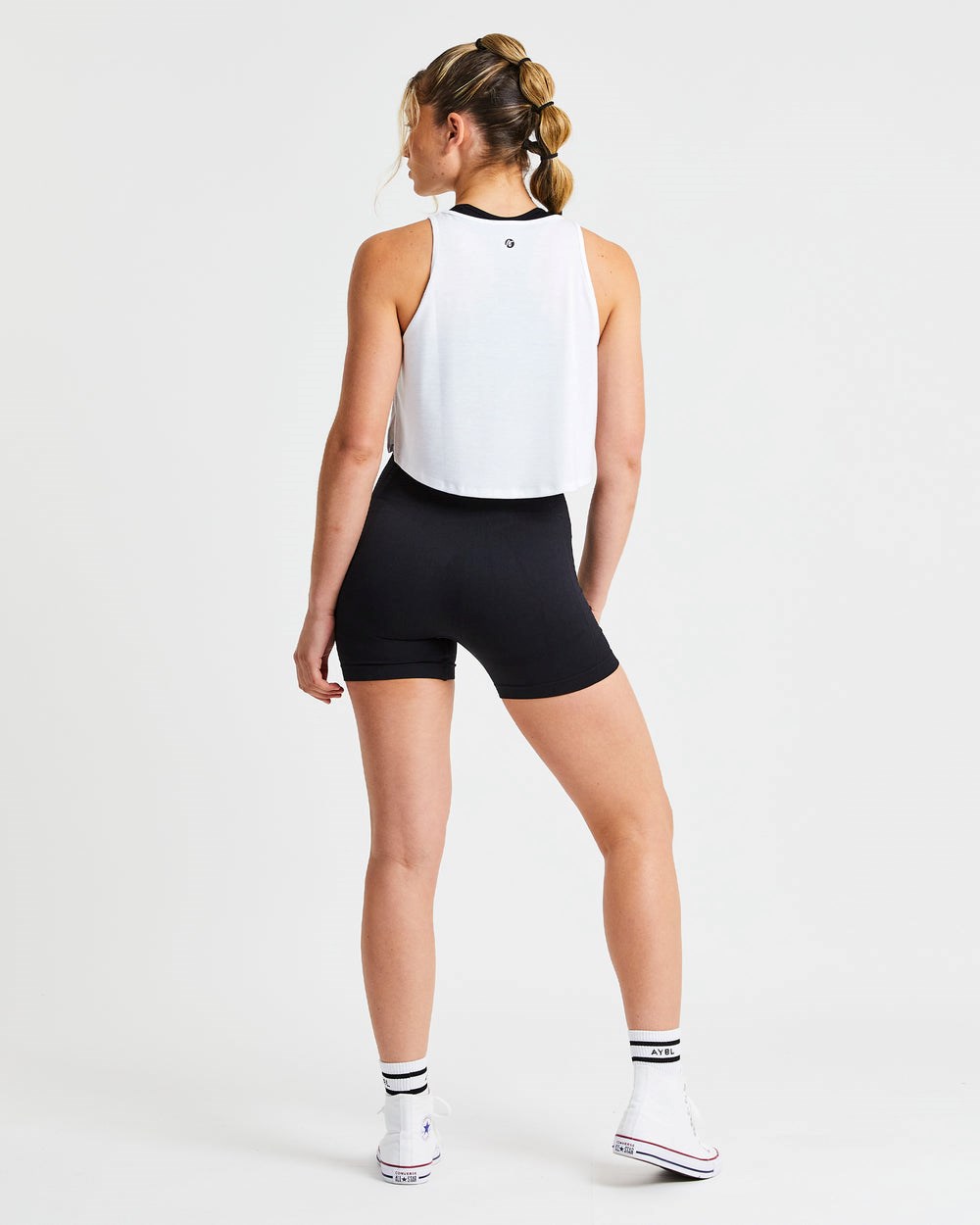 AYBL Strive Crop Vest Wit | 0241583-XU