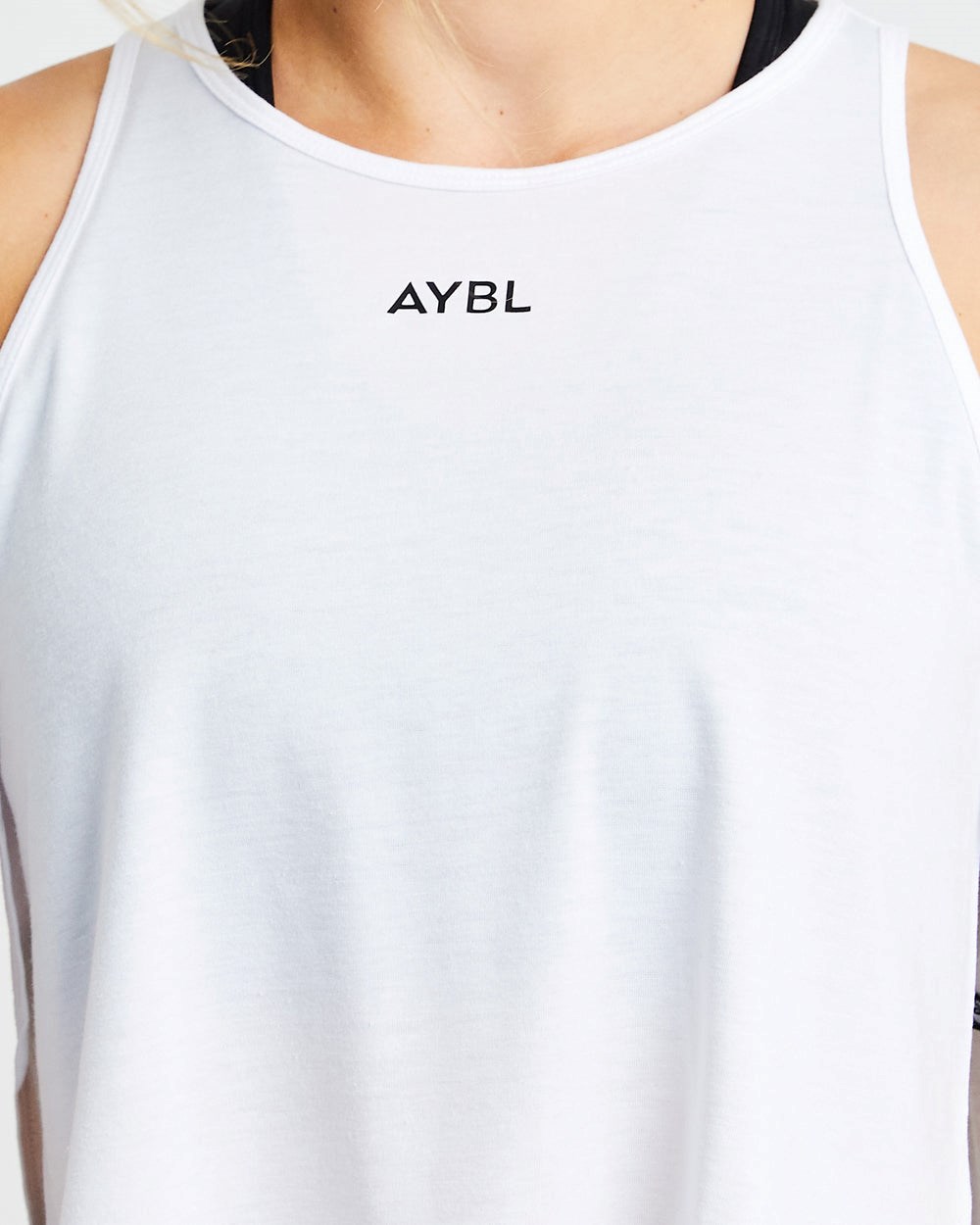 AYBL Strive Crop Vest Wit | 0241583-XU