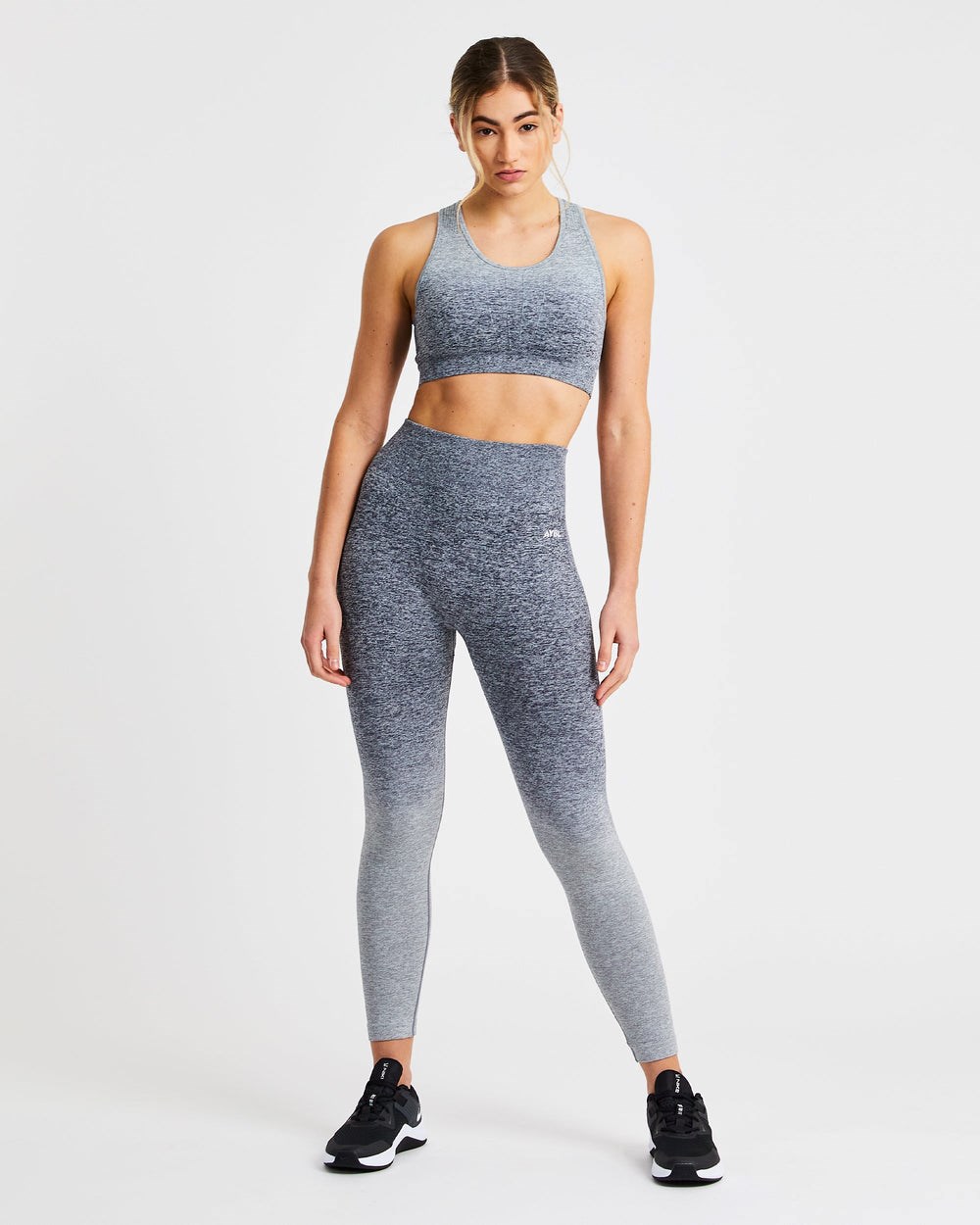 AYBL Pulse Ombré Seamless Leggings Grijs | 0179468-LE