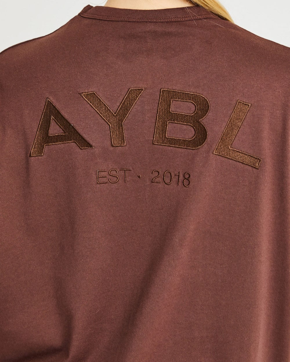 AYBL Luxe T Shirt Bruin | 9813562-AI