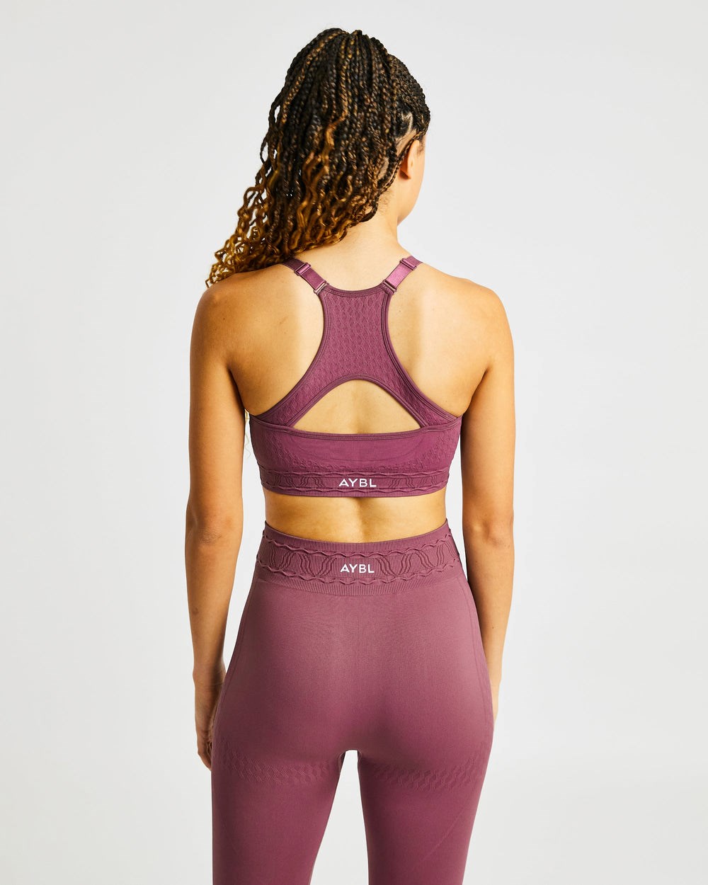 AYBL Elevate Seamless Sports Bra Roze | 4069723-ID