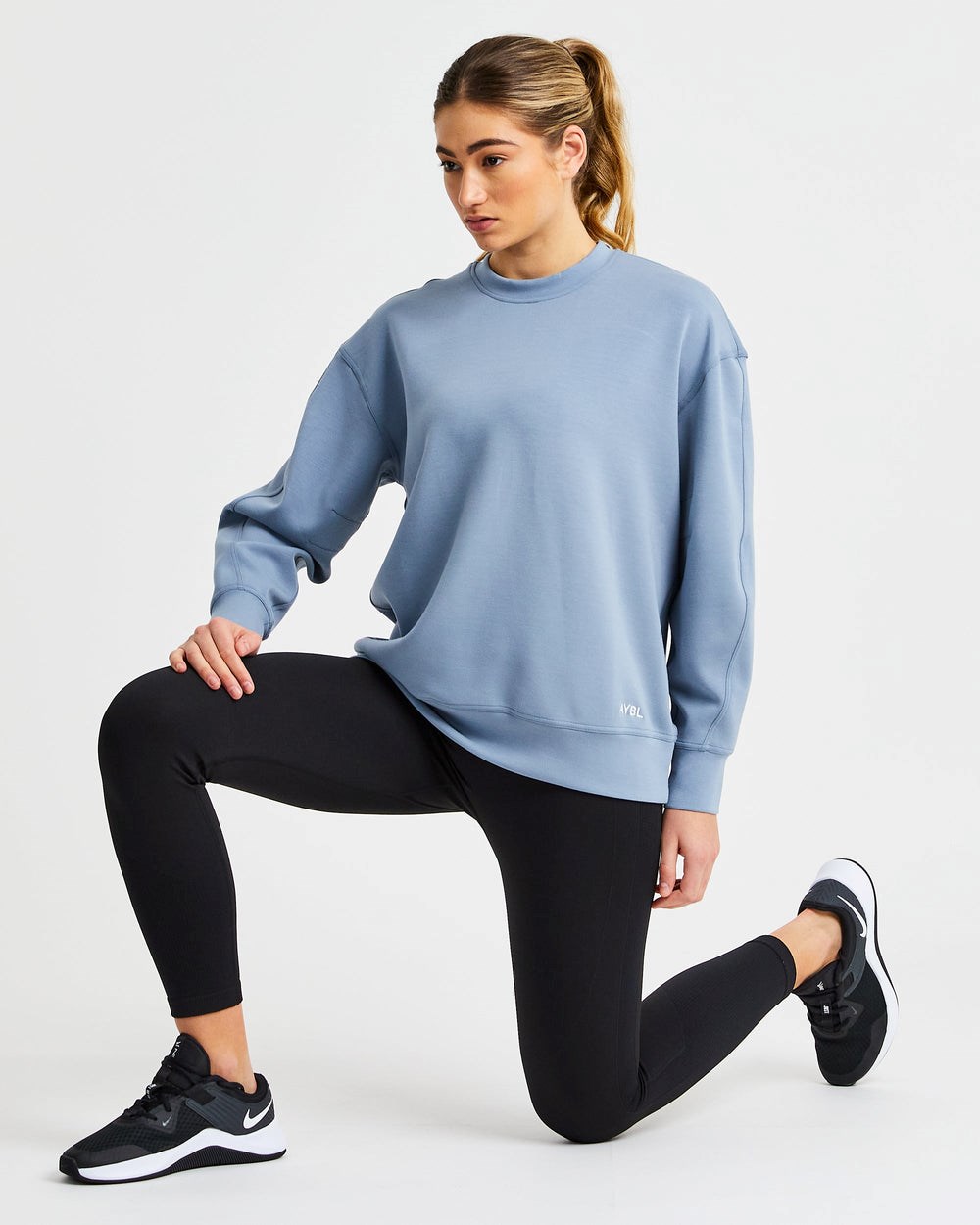 AYBL Oversized Jumper Blauw | 1827034-XO