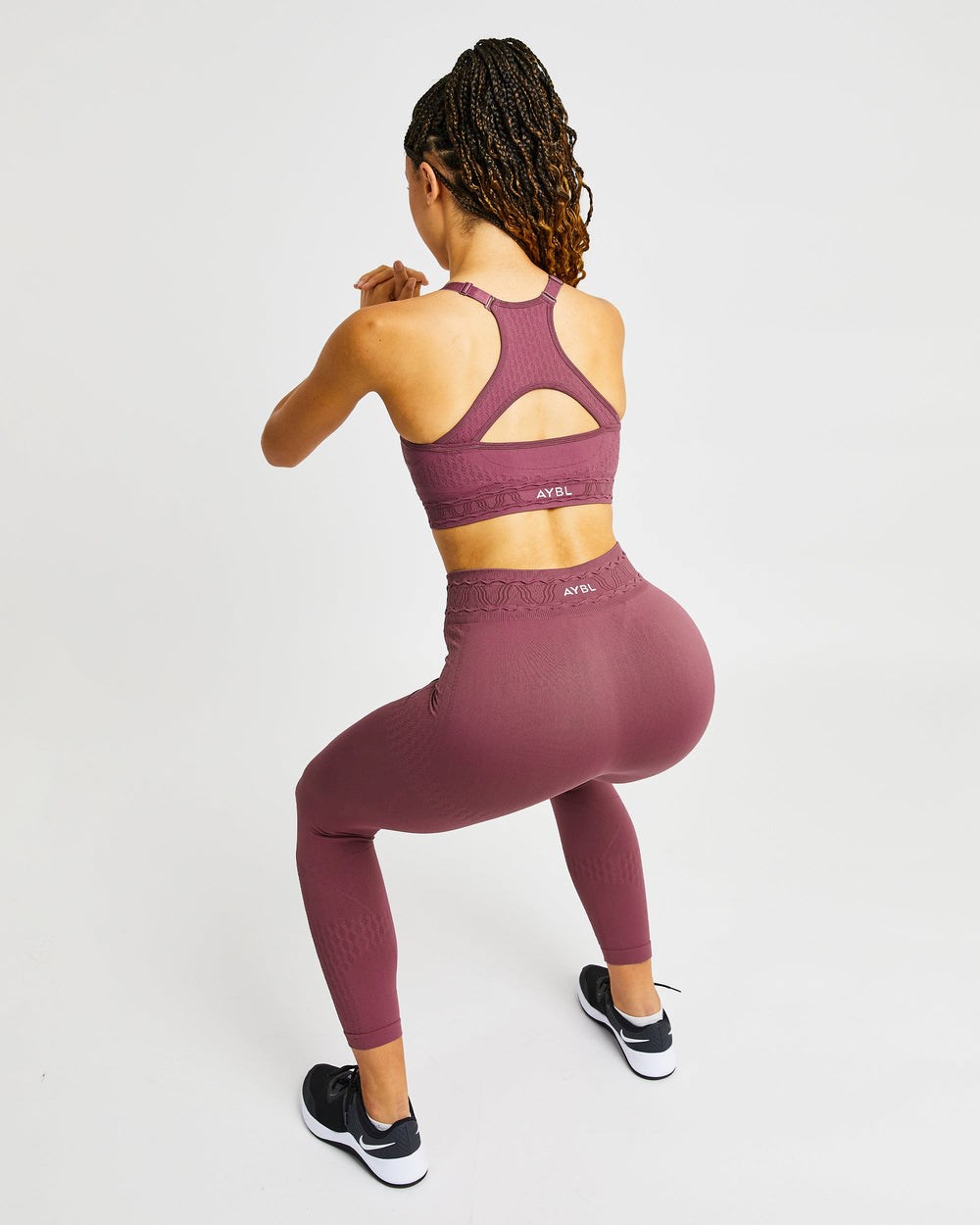 AYBL Elevate Seamless Leggings Roze | 0514367-LD