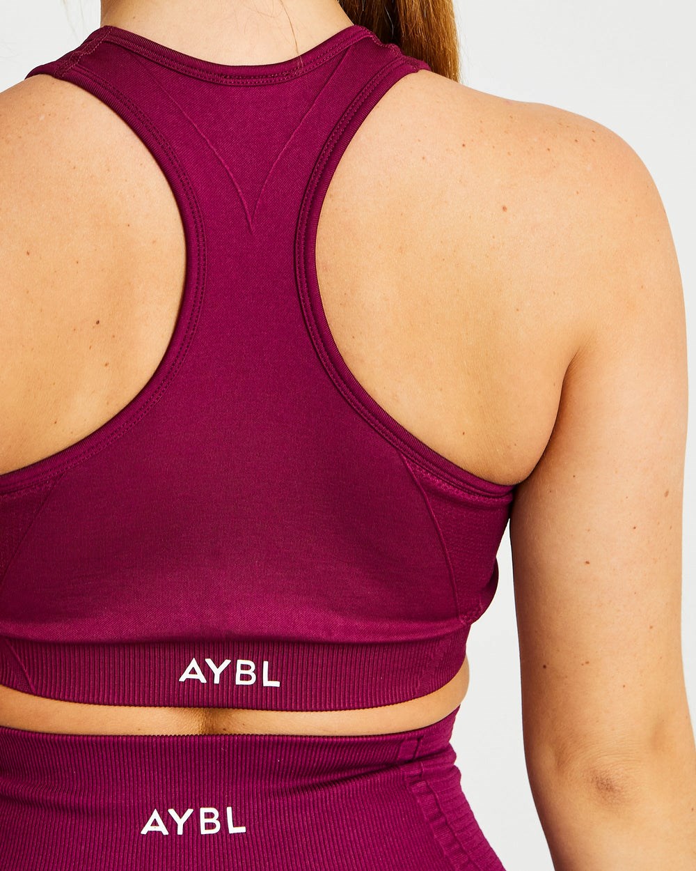 AYBL Balance V2 Seamless Sports Bra Paars | 8503167-NJ