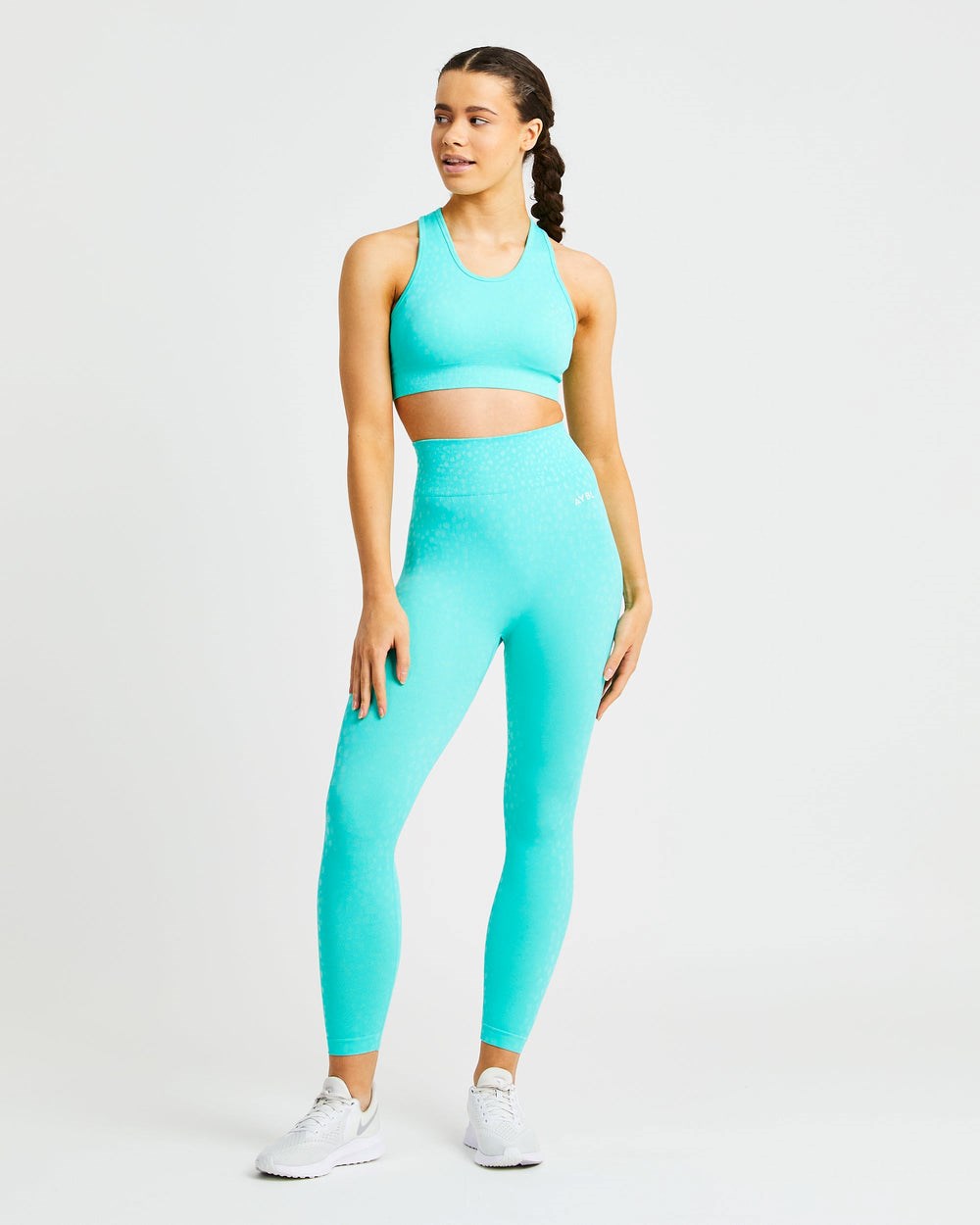 AYBL Evolve Speckle Seamless Leggings Groen | 6279435-WY