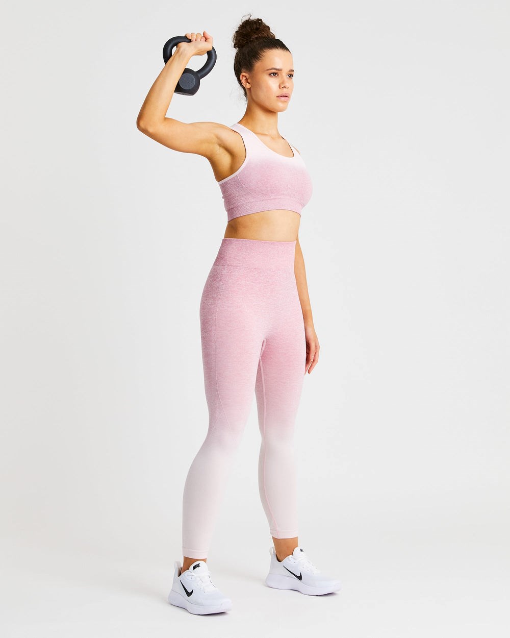 AYBL Pulse Ombré Seamless Sports Bra Roze | 6502138-JL