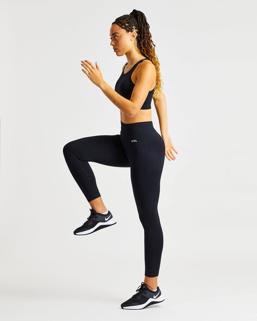 AYBL Elevate Seamless Leggings Zwart | 7821359-NR