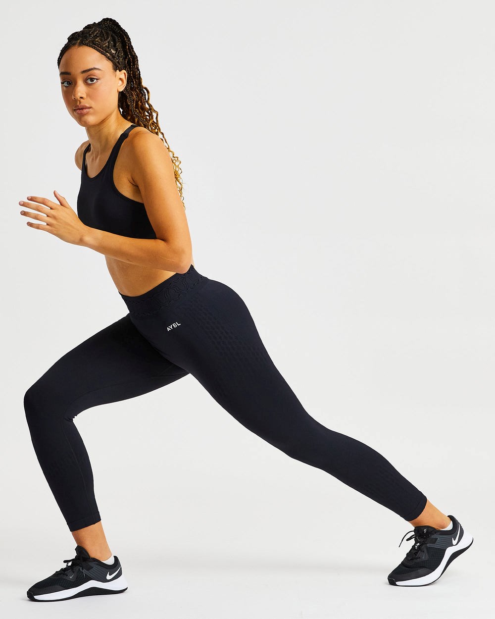 AYBL Elevate Seamless Leggings Zwart | 7821359-NR