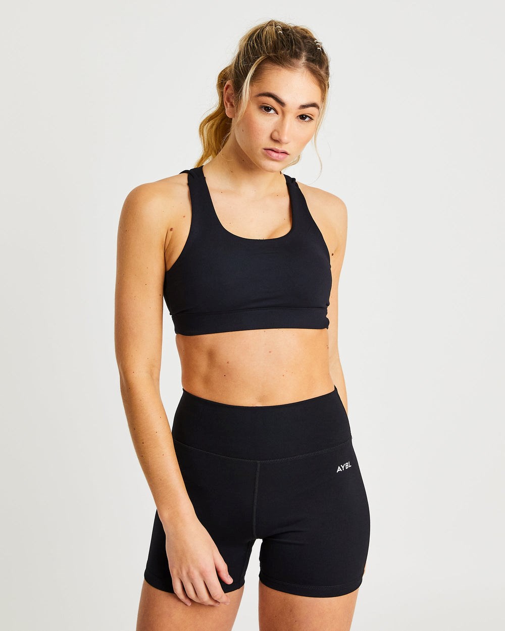 AYBL Core Sports Bra Zwart | 0527814-CF