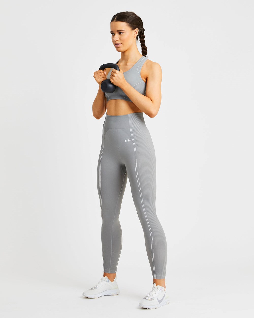 AYBL Reflex Seamless Leggings Grijs | 9456278-TU