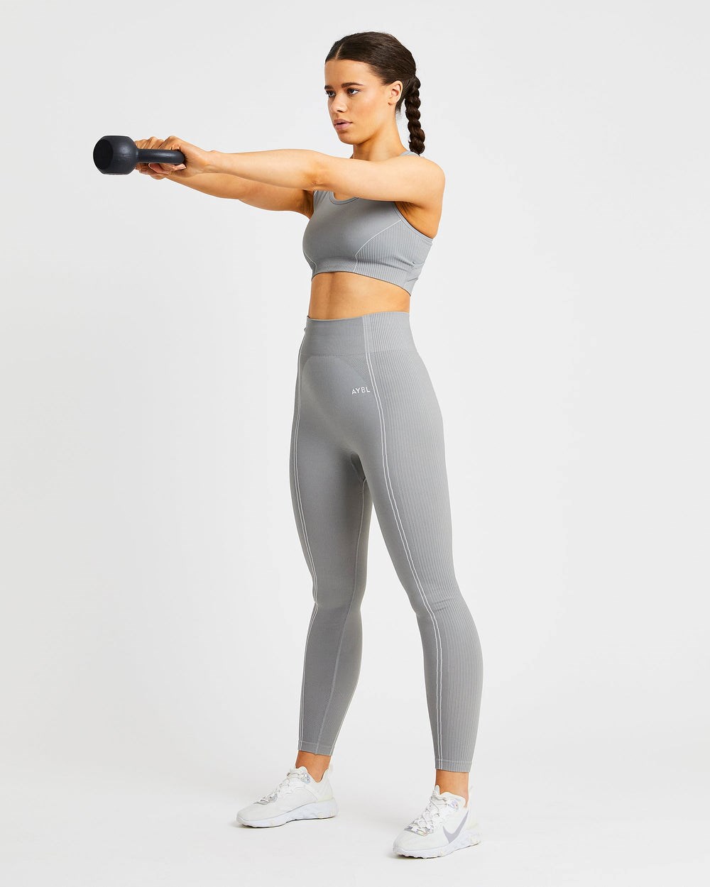 AYBL Reflex Seamless Leggings Grijs | 9456278-TU