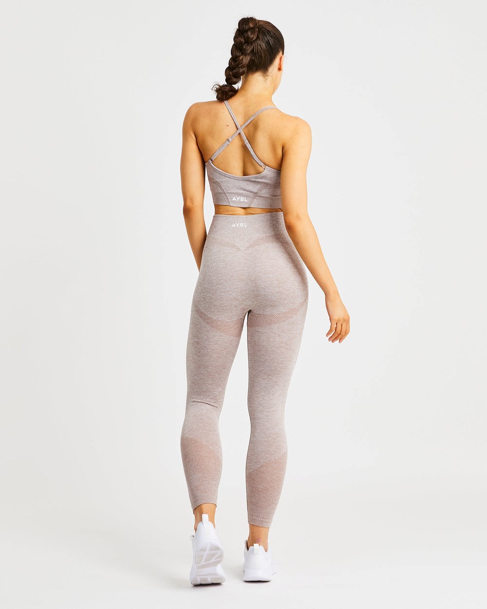 AYBL Motion Seamless Leggings Beige | 8067943-MC