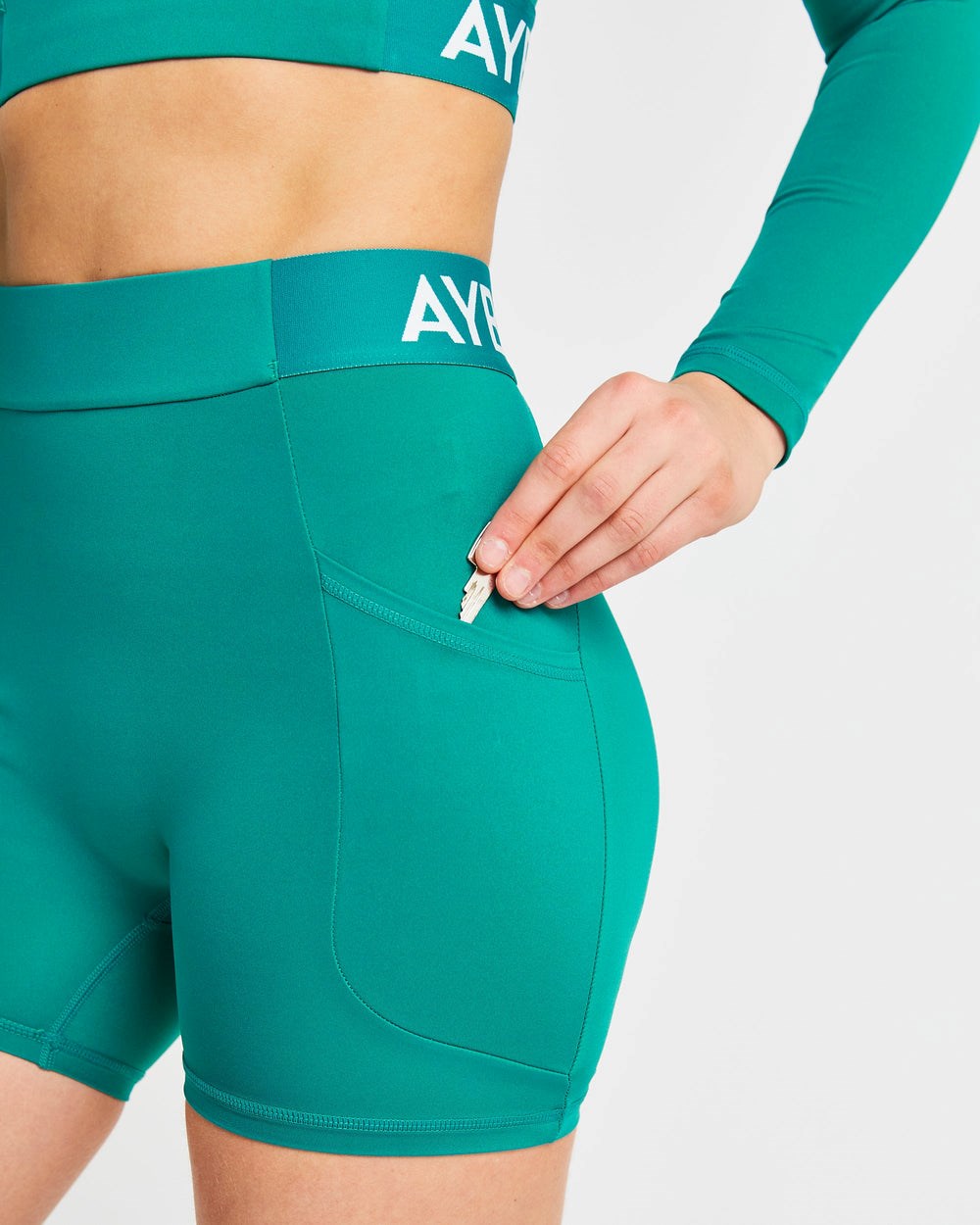 AYBL Training Shorts Teal | 9451287-RL